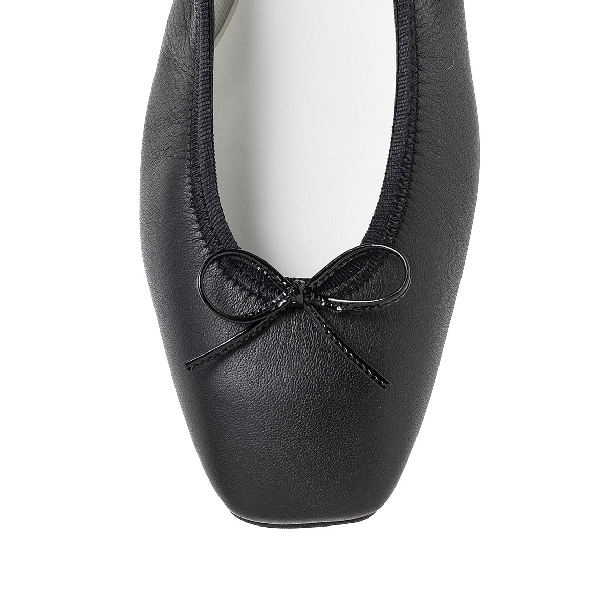 Giselle -Waterproof Smooth Black×Enamel Black ウォータープルーフスムース ブラック×エナメルブラック kurun クルン kuruntokyo 入学式 卒業式 クルントウキョウ 疲れない 痛くない madeinjapan 日本製 本革 バレエシューズ フラットシューズ パンプス kurunTOKYO mdmバレエシューズwaterproof レインシューズ 小さいサイズ 大きいサイズ 26cm 21.5cm 26cm 25.5cm 25cm 22cm