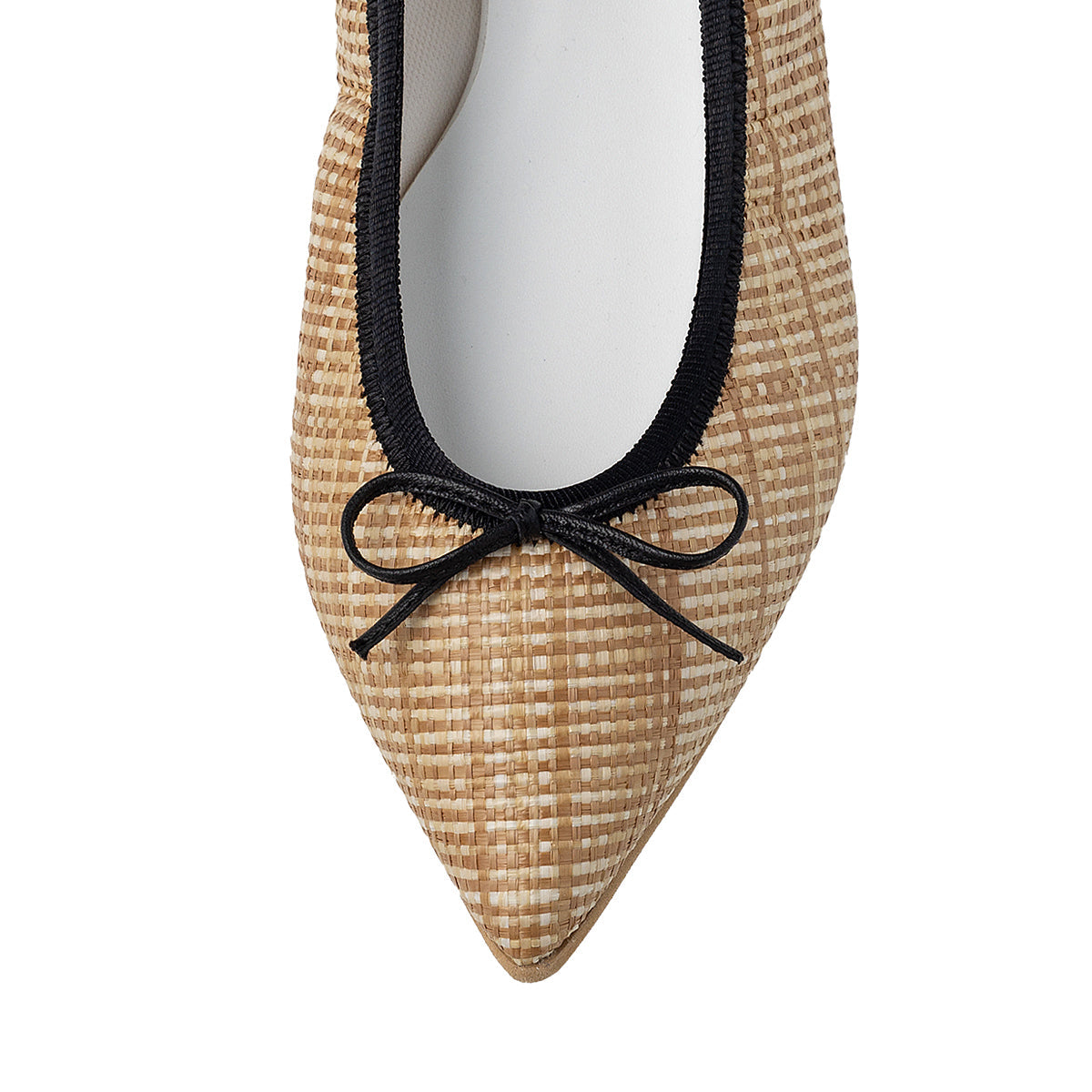 Mathilde -Waterproof Panamacloth Camel Mix ウォータープルーフパナマクロス キャメルミックス kurun クルン kuruntokyo 入学式 卒業式 クルントウキョウ 疲れない 痛くない madeinjapan 日本製 本革 バレエシューズ フラットシューズ  パンプス kurunTOKYO mdmバレエシューズwaterproof レインシューズ 小さいサイズ 大きいサイズ 26cm 21.5cm 26cm 25.5cm 25cm 22cm