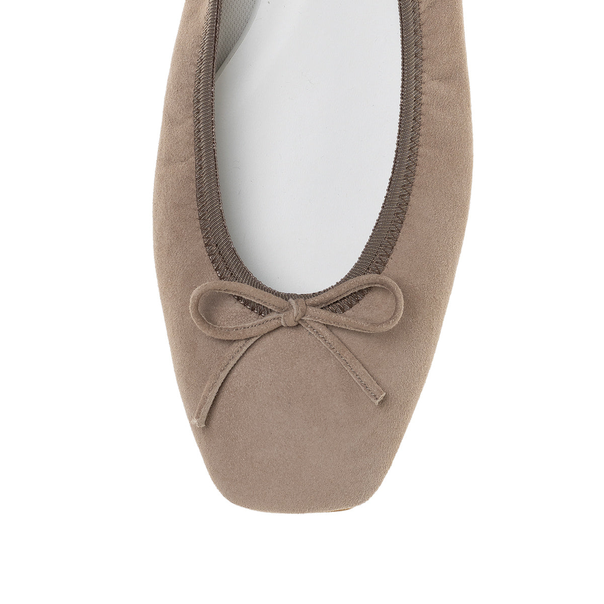 Giselle -Waterproof Suede Taupe ウォータープルーフスエード トープ kurun クルン kuruntokyo 入学式 卒業式 クルントウキョウ 疲れない 痛くない madeinjapan 日本製 本革 バレエシューズ フラットシューズ パンプス kurunTOKYO mdmバレエシューズwaterproof レインシューズ 小さいサイズ 大きいサイズ 26cm 21.5cm 26cm 25.5cm 25cm 22cm