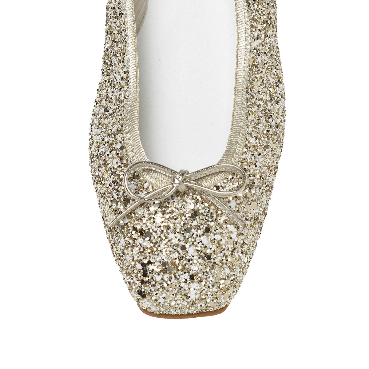 Giselle -MixGlitter Champagne×White ミックスグリッター シャンパン×ホワイト kurun クルン kuruntokyo 入学式 卒業式 クルントウキョウ 疲れない 痛くない madeinjapan 日本製 本革 バレエシューズ フラットシューズ パンプス kurunTOKYO mdmバレエシューズwaterproof レインシューズ 小さいサイズ 大きいサイズ 26cm 21.5cm 26cm 25.5cm 25cm 22cm