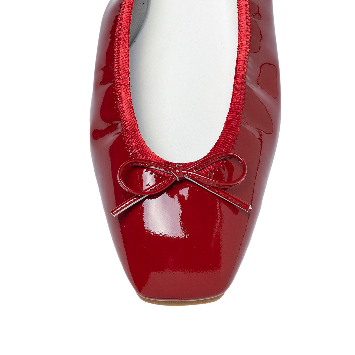 Giselle -Enamel Red エナメル レッド kurun クルン kuruntokyo 入学式 卒業式 クルントウキョウ 疲れない 痛くない madeinjapan 日本製 本革 バレエシューズ フラットシューズ パンプス kurunTOKYO mdmバレエシューズwaterproof レインシューズ 小さいサイズ 大きいサイズ 26cm 21.5cm 26cm 25.5cm 25cm 22cm