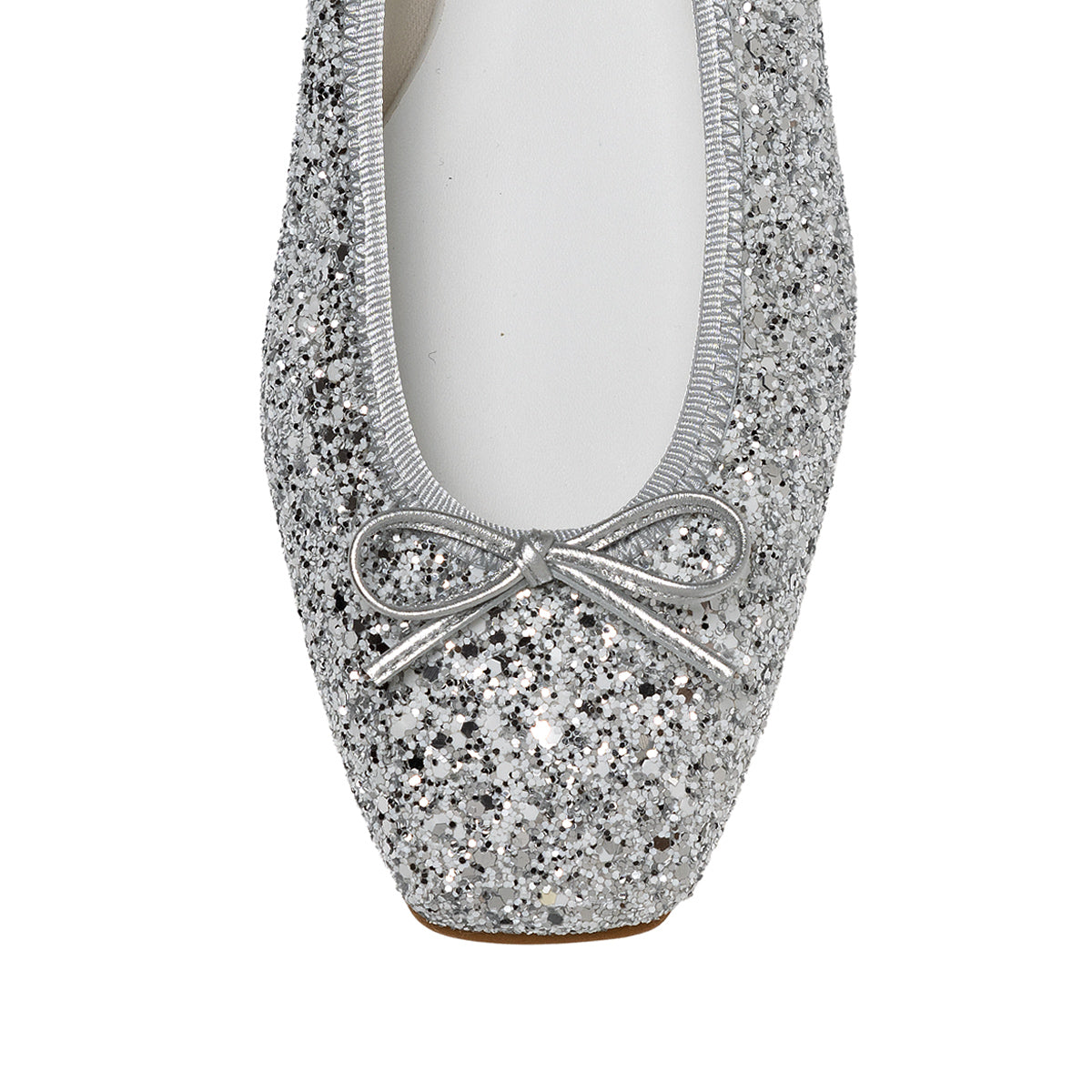 Giselle -MixGlitter Silver×White ミックスグリッター シルバー×ホワイト kurun クルン kuruntokyo 入学式 卒業式 クルントウキョウ 疲れない 痛くない madeinjapan 日本製 本革 バレエシューズ フラットシューズ パンプス kurunTOKYO mdmバレエシューズwaterproof レインシューズ 小さいサイズ 大きいサイズ 26cm 21.5cm 26cm 25.5cm 25cm 22cm