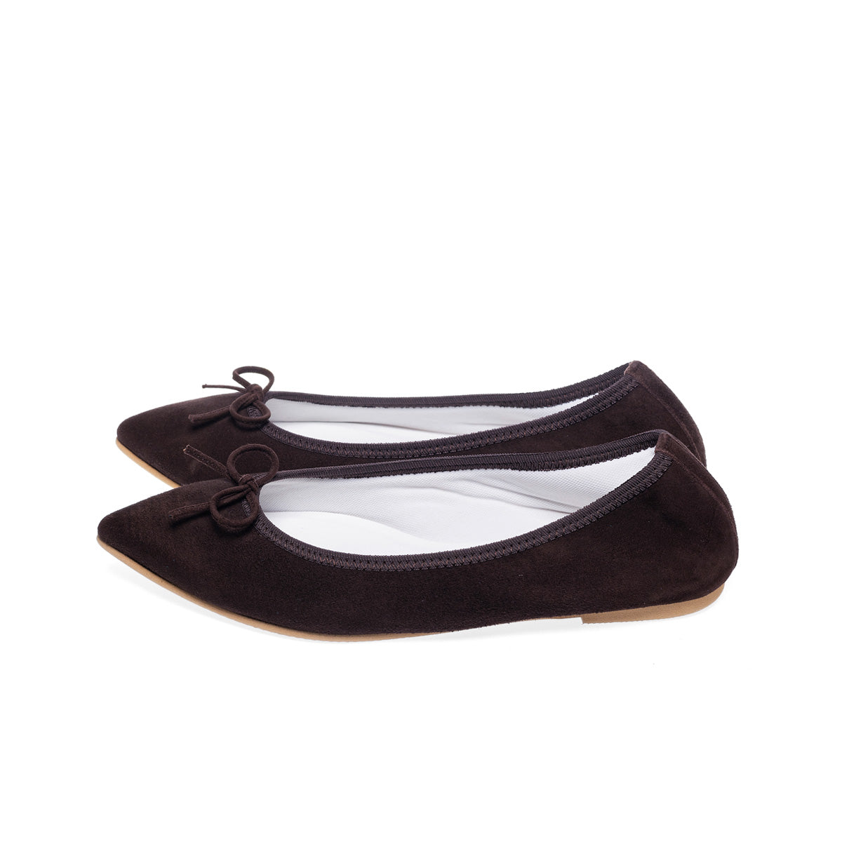 Mathilde -Suede Chocolatebrown スエード チョコレートブラウン(Limited) kurun クルン kuruntokyo 入学式 卒業式 クルントウキョウ 疲れない 痛くない madeinjapan 日本製 本革 バレエシューズ フラットシューズ パンプス kurunTOKYO mdmバレエシューズwaterproof レインシューズ 小さいサイズ 大きいサイズ 26cm 21.5cm 26cm 25.5cm 25cm 22cm