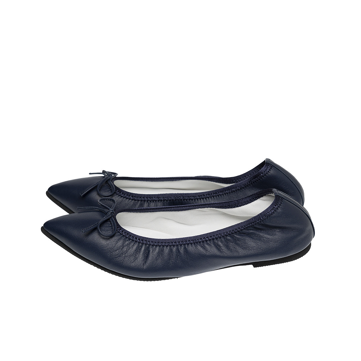 Mathilde -Waterproof smooth navy ウォータープルーフスムース ネイビー kurun クルン kuruntokyo 入学式 卒業式 クルントウキョウ 疲れない 痛くない madeinjapan 日本製 本革 バレエシューズ フラットシューズ パンプス kurunTOKYO mdmバレエシューズwaterproof レインシューズ 小さいサイズ 大きいサイズ 26cm 21.5cm 26cm 25.5cm 25cm 22cm