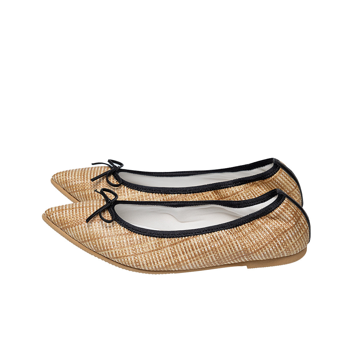 Mathilde -Waterproof Panamacloth Camel Mix ウォータープルーフパナマクロス キャメルミックス kurun クルン kuruntokyo 入学式 卒業式 クルントウキョウ 疲れない 痛くない madeinjapan 日本製 本革 バレエシューズ フラットシューズ  パンプス kurunTOKYO mdmバレエシューズwaterproof レインシューズ 小さいサイズ 大きいサイズ 26cm 21.5cm 26cm 25.5cm 25cm 22cm