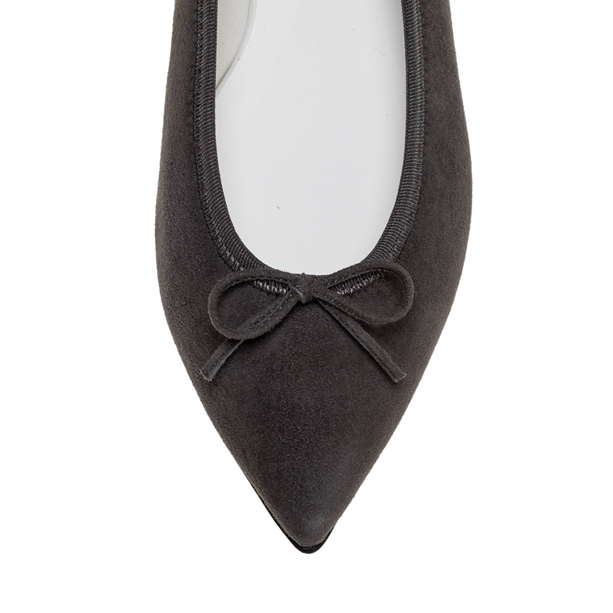 Mathilde -Waterproof Suede Darkgray ウォータープルーフ スエード ダークグレー kurun クルン kuruntokyo 入学式 卒業式 クルントウキョウ 疲れない 痛くない madeinjapan 日本製 本革 バレエシューズ フラットシューズ パンプス kurunTOKYO mdmバレエシューズwaterproof レインシューズ 小さいサイズ 大きいサイズ 26cm 21.5cm 26cm 25.5cm 25cm 22cm