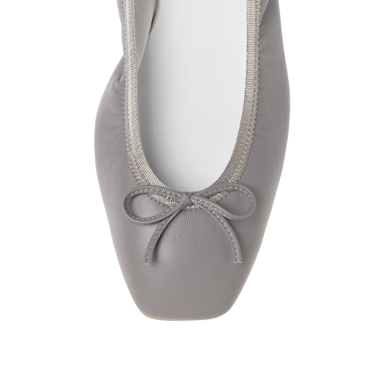Giselle -Waterproof Smooth Light gray ウォータープルーフスムース ライトグレー kurun クルン kuruntokyo 入学式 卒業式 クルントウキョウ 疲れない 痛くない madeinjapan 日本製 本革 バレエシューズ フラットシューズ パンプス kurunTOKYO mdmバレエシューズwaterproof レインシューズ 小さいサイズ 大きいサイズ 26cm 21.5cm 26cm 25.5cm 25cm 22cm