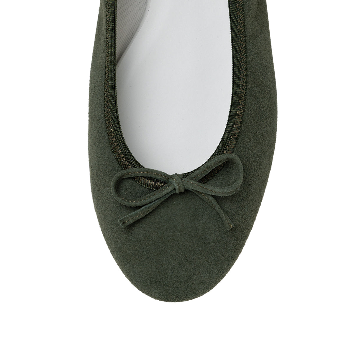 Pauline -Waterproof Suede Khaki ウォータープルーフスエード カーキ kurun クルン kuruntokyo 入学式 卒業式 クルントウキョウ 疲れない 痛くない madeinjapan 日本製 本革 バレエシューズ フラットシューズ パンプス kurunTOKYO mdmバレエシューズwaterproof レインシューズ 小さいサイズ 大きいサイズ 26cm 21.5cm 26cm 25.5cm 25cm 22cm