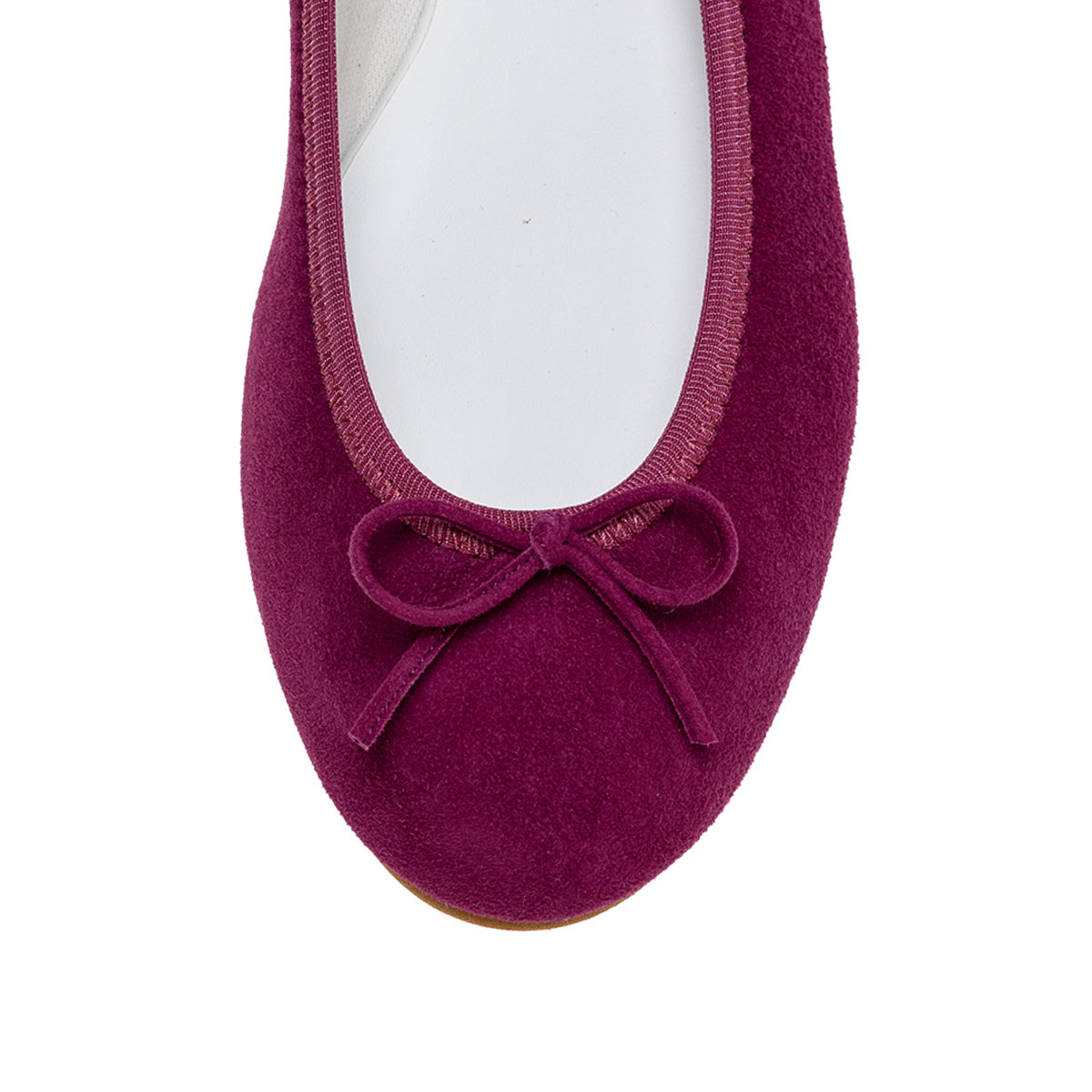 Pauline -Waterproof Suede berrypink ウォータープルーフ スエード ベリーピンク kurun クルン kuruntokyo 入学式 卒業式 クルントウキョウ 疲れない 痛くない madeinjapan 日本製 本革 バレエシューズ フラットシューズ パンプス kurunTOKYO mdmバレエシューズwaterproof レインシューズ 小さいサイズ 大きいサイズ 26cm 21.5cm 26cm 25.5cm 25cm 22cm