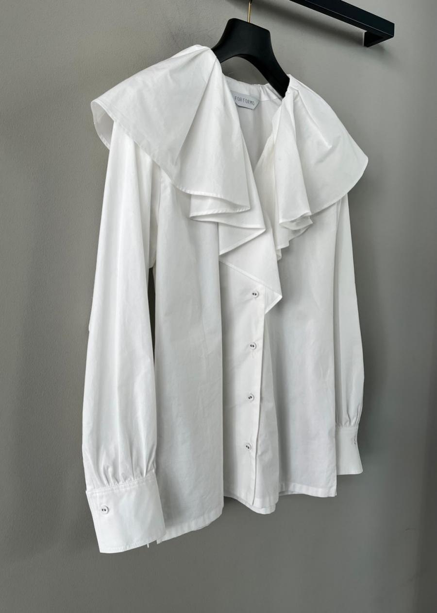 FORFORMO / RUFFLE COLLAR BLOUSE