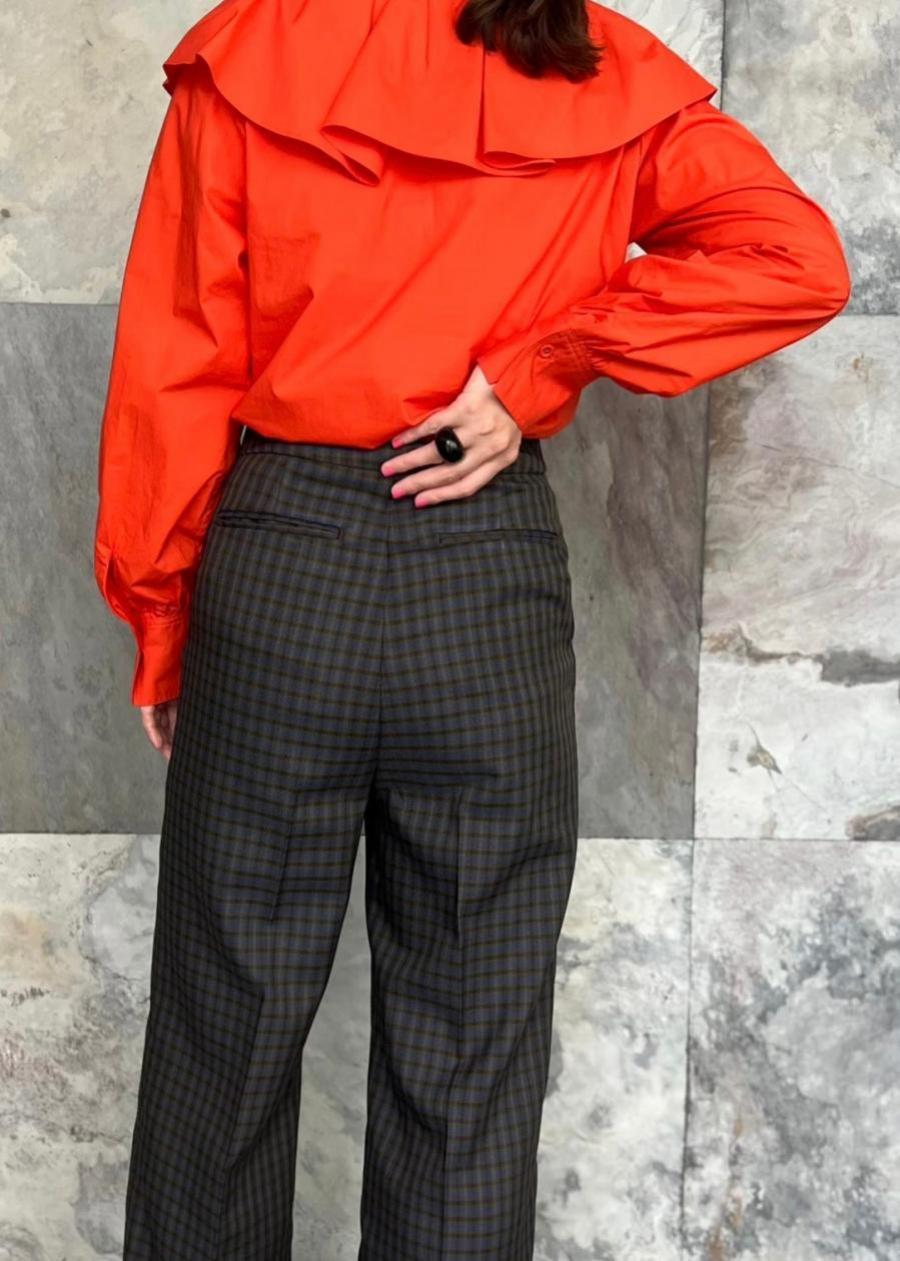 FORFORMO / RUFFLE COLLAR BLOUSE