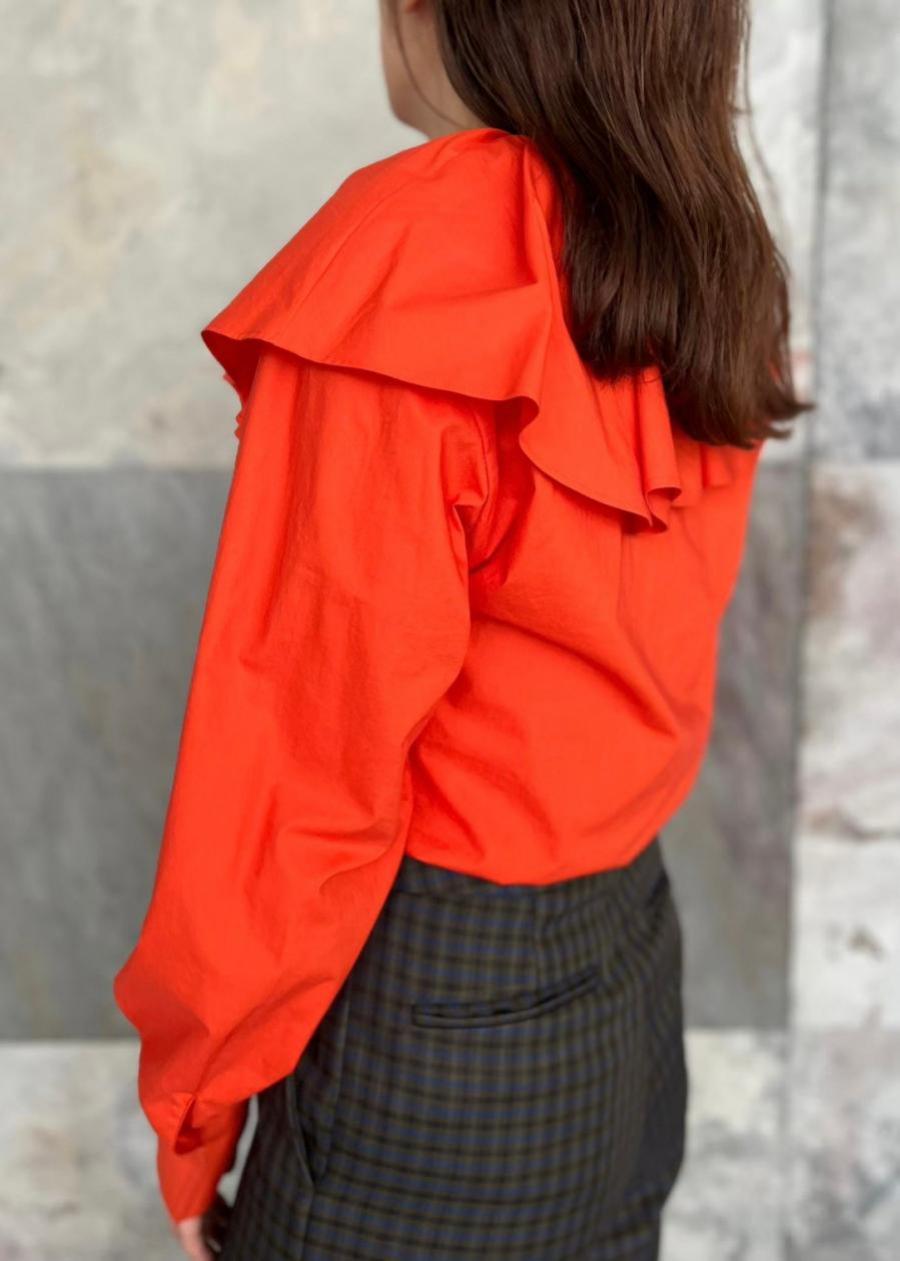 FORFORMO / RUFFLE COLLAR BLOUSE
