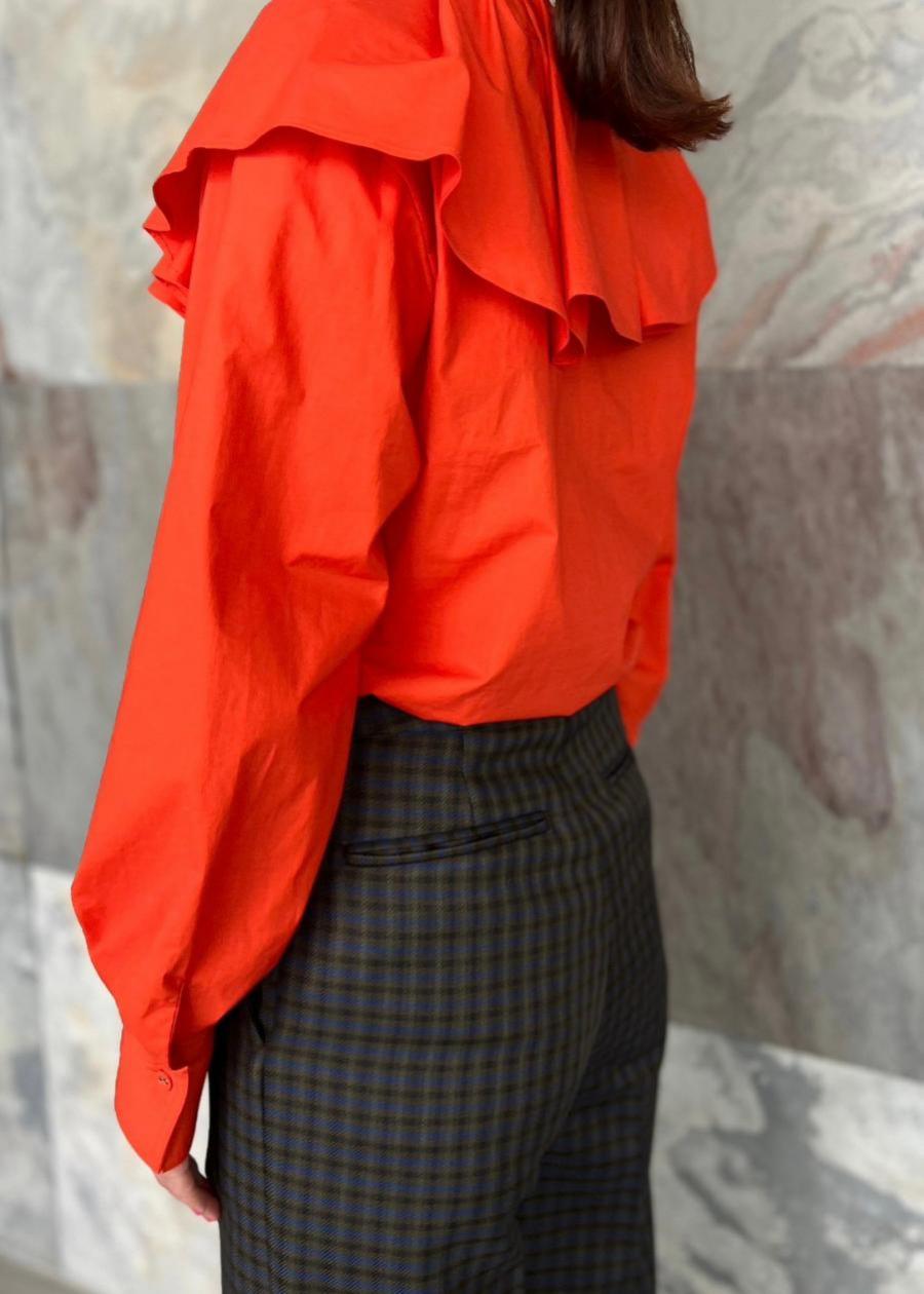 FORFORMO / RUFFLE COLLAR BLOUSE