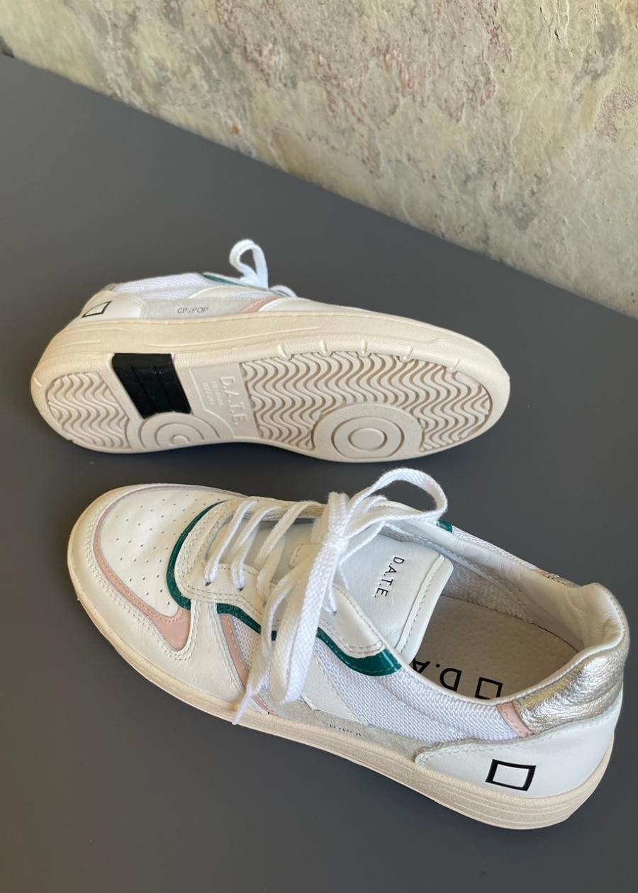 DATE / COURT 2.0 PROFILE POP WHITE-GREEN