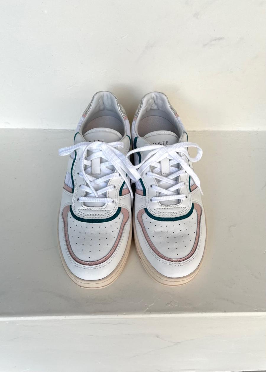 DATE / COURT 2.0 PROFILE POP WHITE-GREEN