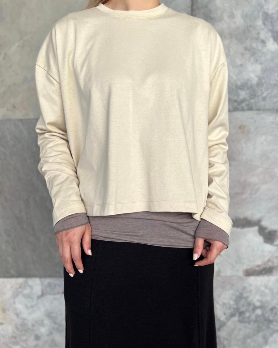 FLORENT RELAX / COTTON CROPPED LONG SLEEVE T-SHIRTS ★12/8(金)12:00~発売開始