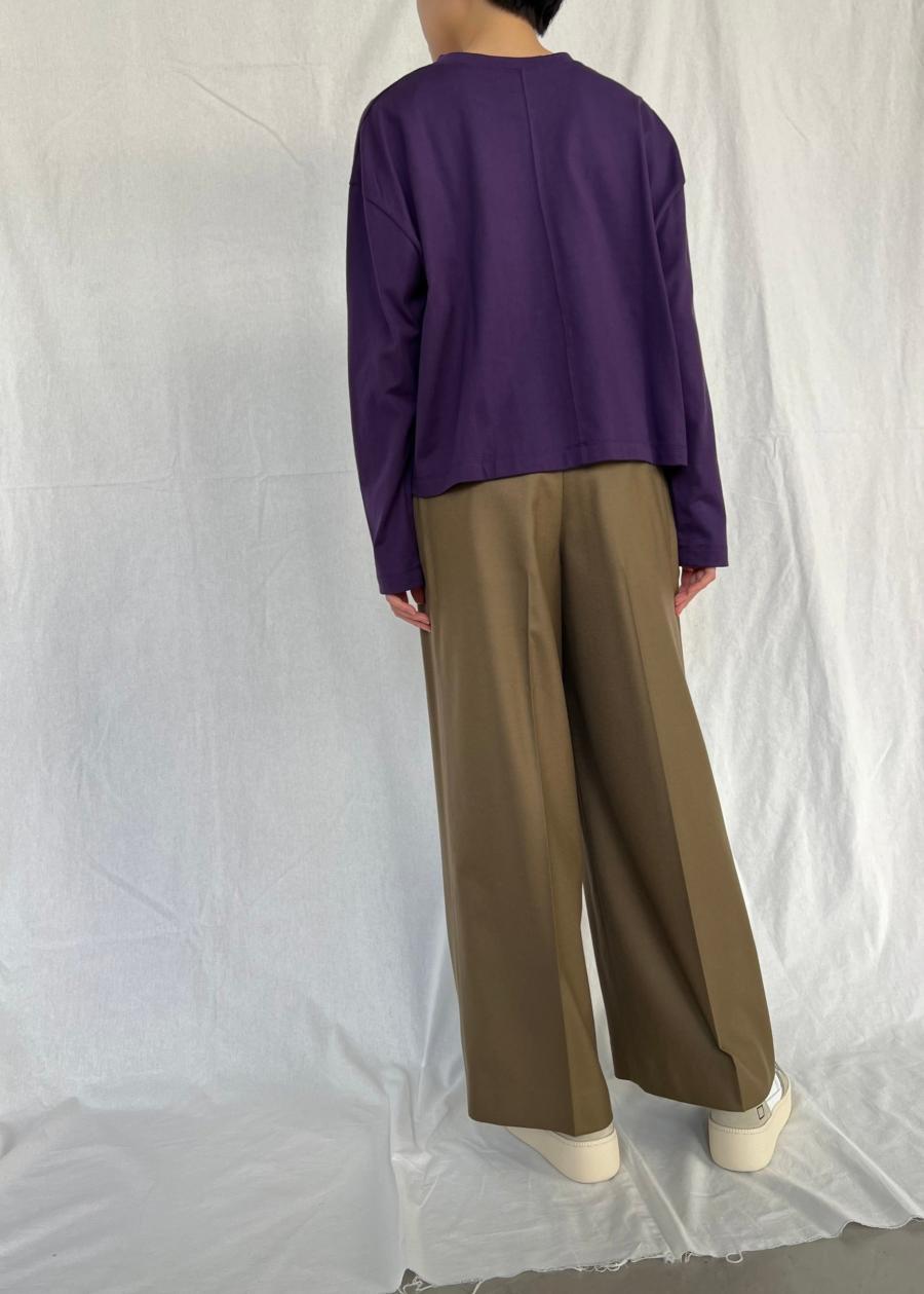 FLORENT RELAX / COTTON CROPPED LONG SLEEVE T-SHIRTS ★12/8(金)12:00~発売開始