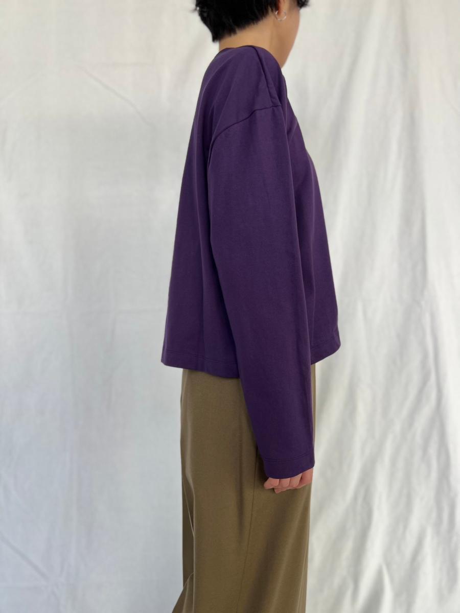 FLORENT RELAX / COTTON CROPPED LONG SLEEVE T-SHIRTS ★12/8(金)12:00~発売開始