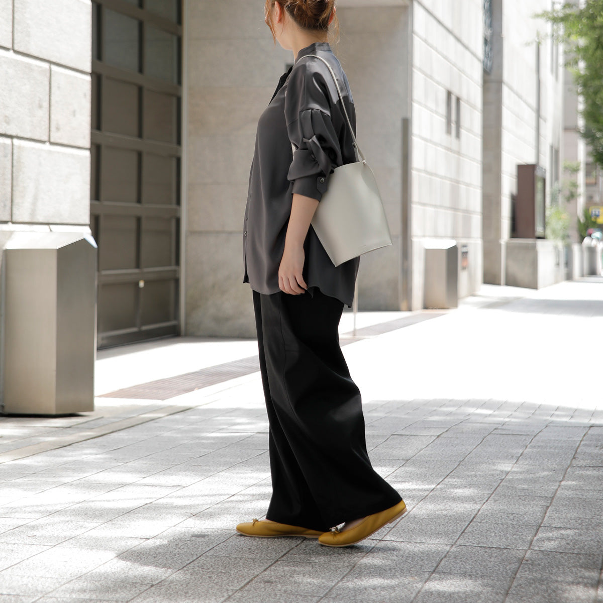 Giselle -Waterproof Soft Shrink Mustard ウォータープルーフ ソフトシュリンク マスタード kurun クルン kuruntokyo 入学式 卒業式 クルントウキョウ 疲れない 痛くない madeinjapan 日本製 本革 バレエシューズ フラットシューズ パンプス kurunTOKYO mdmバレエシューズwaterproof レインシューズ 小さいサイズ 大きいサイズ 26cm 21.5cm 26cm 25.5cm 25cm 22cm