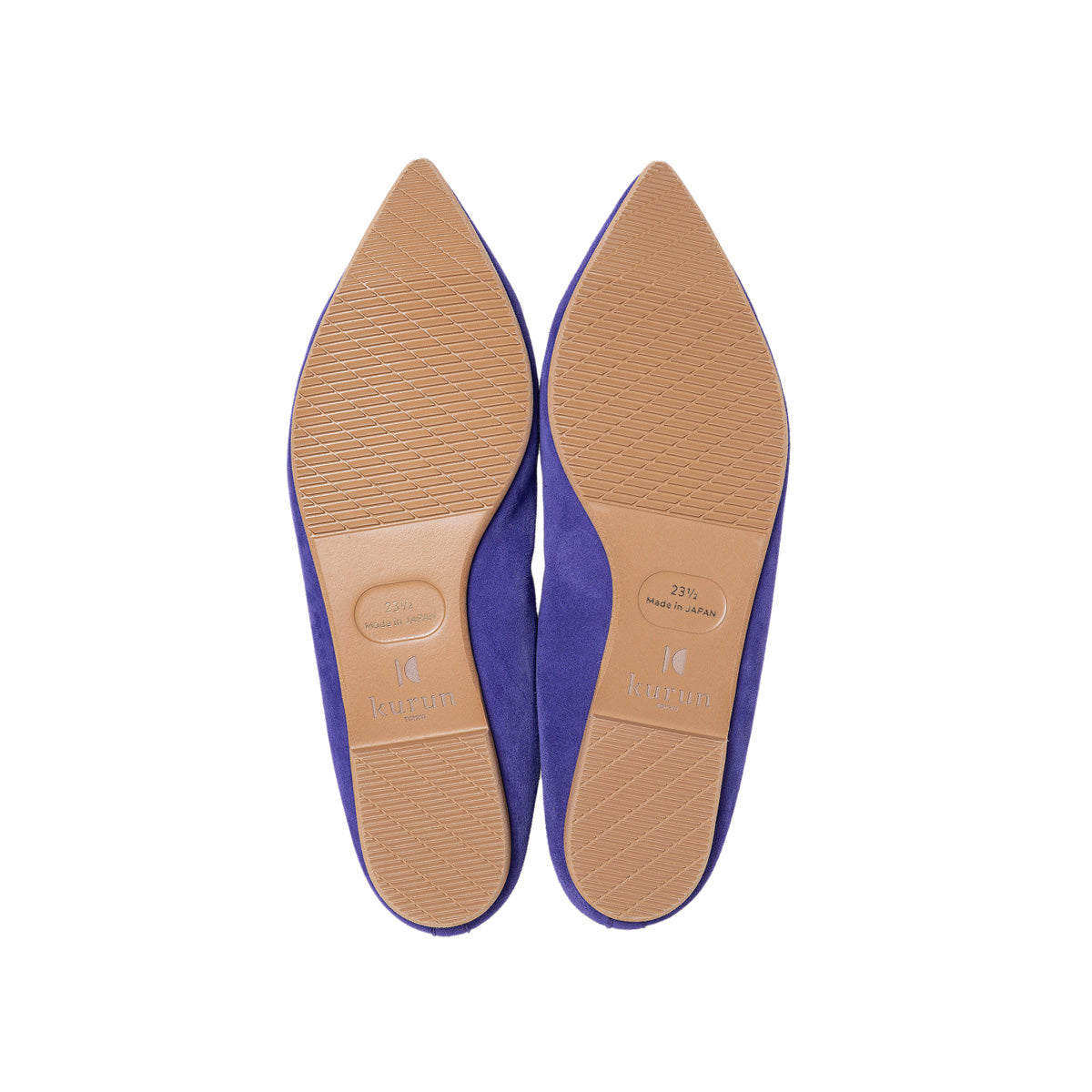 Mathilde -Premiumsuede Violet プレミアムスエード バイオレット(Limited) kurun クルン kuruntokyo 入学式 卒業式 クルントウキョウ 疲れない 痛くない madeinjapan 日本製 本革 バレエシューズ フラットシューズ パンプス kurunTOKYO mdmバレエシューズwaterproof レインシューズ 小さいサイズ 大きいサイズ 26cm 21.5cm 26cm 25.5cm 25cm 22cm