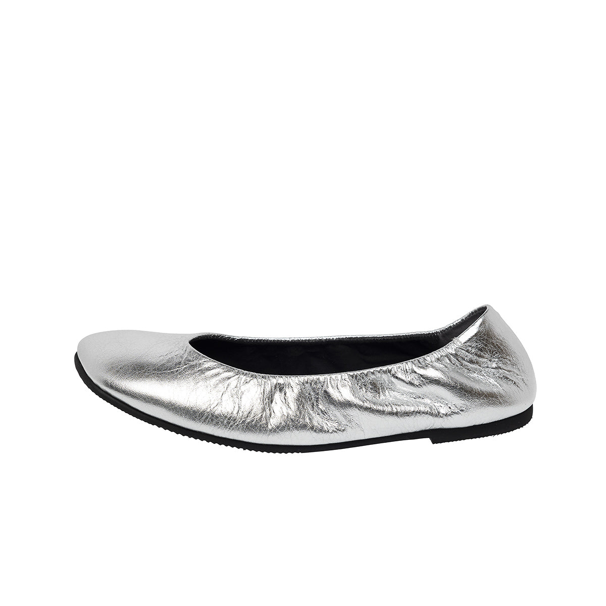 Zoe -Kip Leather Silver キップレザー シルバー kurun クルン kuruntokyo 入学式 卒業式 クルントウキョウ 疲れない 痛くない madeinjapan 日本製 本革 バレエシューズ フラットシューズ パンプス kurunTOKYO mdmバレエシューズwaterproof レインシューズ 小さいサイズ 大きいサイズ 26cm 21.5cm 26cm 25.5cm 25cm 22cm