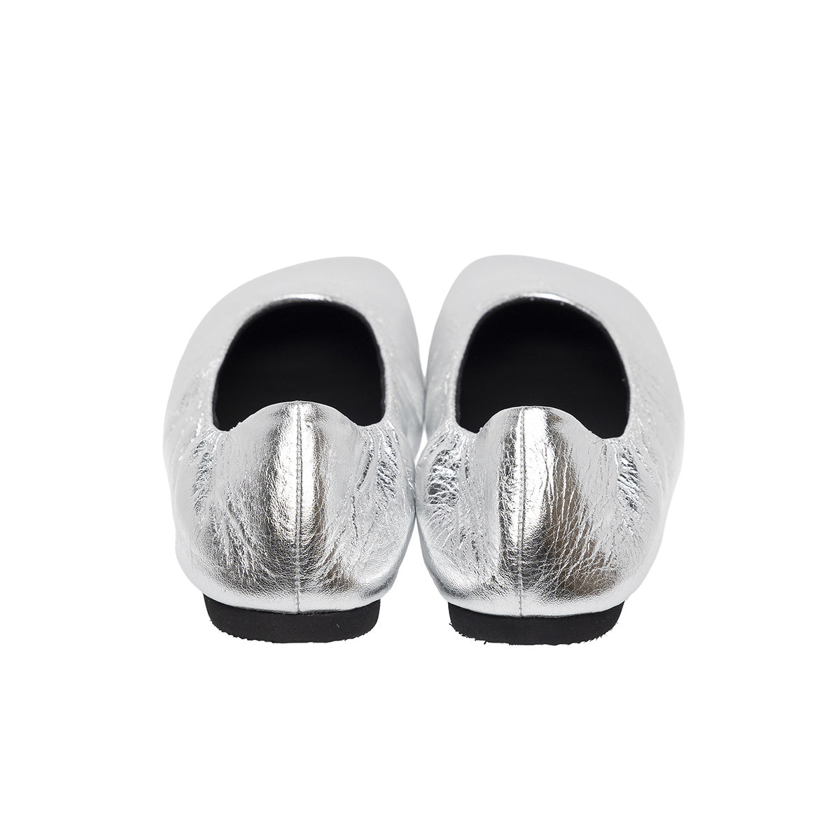Zoe -Kip Leather Silver キップレザー シルバー kurun クルン kuruntokyo 入学式 卒業式 クルントウキョウ 疲れない 痛くない madeinjapan 日本製 本革 バレエシューズ フラットシューズ パンプス kurunTOKYO mdmバレエシューズwaterproof レインシューズ 小さいサイズ 大きいサイズ 26cm 21.5cm 26cm 25.5cm 25cm 22cm