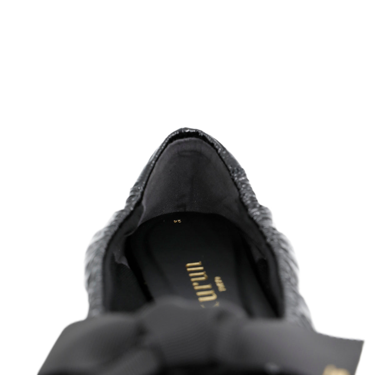 Coletto -Enamel Black エナメル ブラック kurun クルン kuruntokyo 入学式 卒業式 クルントウキョウ 疲れない 痛くない madeinjapan 日本製 本革 バレエシューズ フラットシューズ パンプス kurunTOKYO mdmバレエシューズwaterproof レインシューズ 小さいサイズ 大きいサイズ 26cm 21.5cm 26cm 25.5cm 25cm 22cm