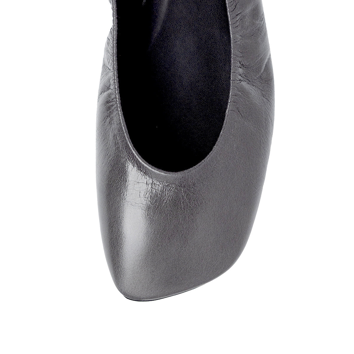 Zoe -Kip Leather Gray キップレザー グレー kurun クルン kuruntokyo 入学式 卒業式 クルントウキョウ 疲れない 痛くない madeinjapan 日本製 本革 バレエシューズ フラットシューズ パンプス kurunTOKYO mdmバレエシューズwaterproof レインシューズ 小さいサイズ 大きいサイズ 26cm 21.5cm 26cm 25.5cm 25cm 22cm