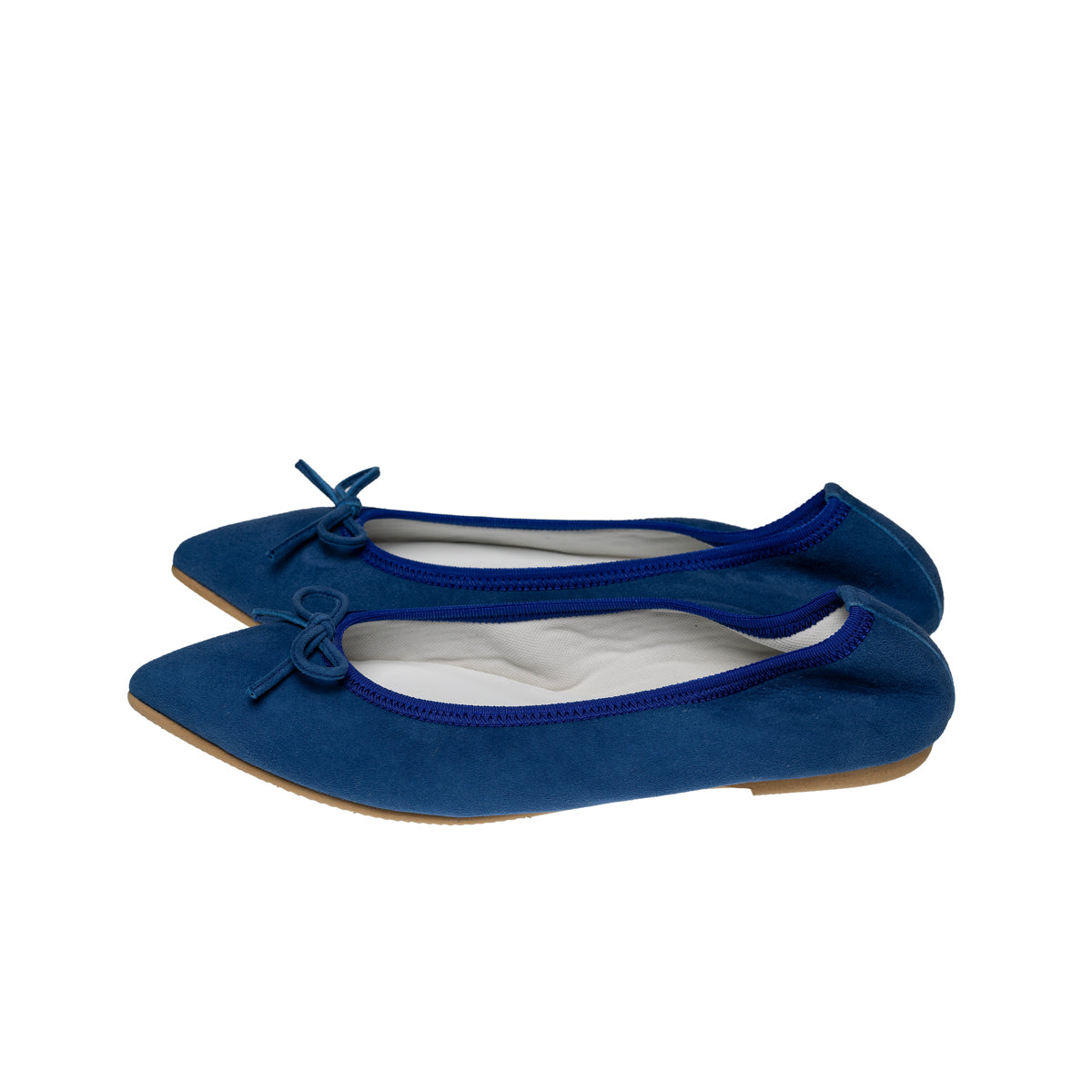 Mathilde -Waterproof Suede Blue　ウォータープルーフスエード ブルー kurun クルン kuruntokyo 入学式 卒業式 クルントウキョウ 疲れない 痛くない madeinjapan 日本製 本革 バレエシューズ フラットシューズ  パンプス kurunTOKYO mdmバレエシューズwaterproof レインシューズ 小さいサイズ 大きいサイズ 26cm 21.5cm 26cm 25.5cm 25cm 22cm
