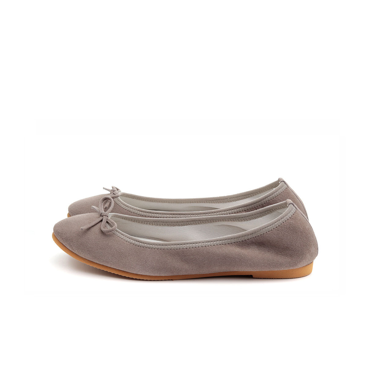 [期間限定 受注生産] -Suede Light gray スエード ライトグレー kurun クルン kuruntokyo 入学式 卒業式 クルントウキョウ 疲れない 痛くない madeinjapan 日本製 本革 バレエシューズ フラットシューズ パンプス kurunTOKYO mdmバレエシューズwaterproof レインシューズ 小さいサイズ 大きいサイズ 26cm 21.5cm 26cm 25.5cm 25cm 22cm
