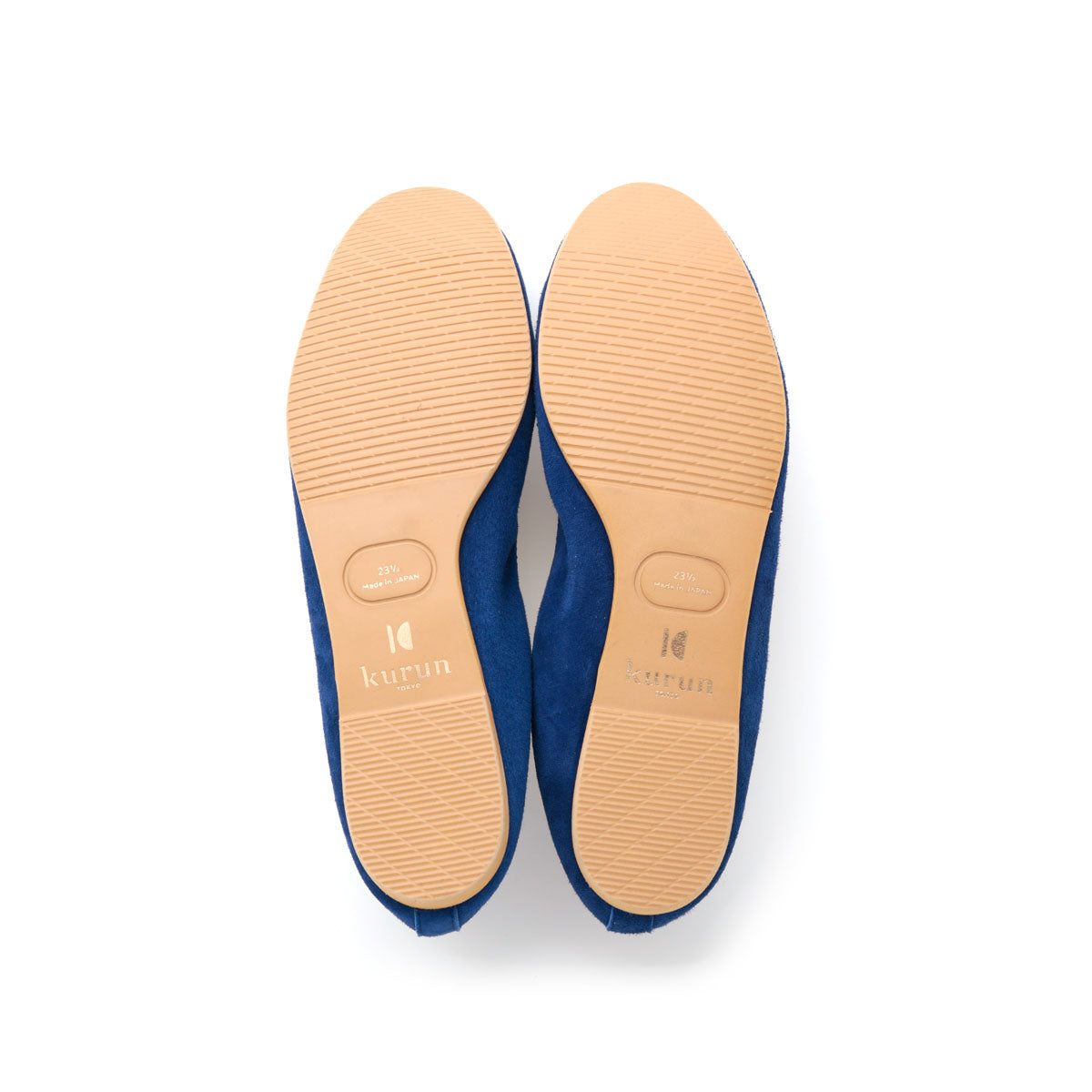 [期間限定 受注生産] -Suede Light navy スエード ライトネイビー kurun クルン kuruntokyo 入学式 卒業式 クルントウキョウ 疲れない 痛くない madeinjapan 日本製 本革 バレエシューズ フラットシューズ パンプス kurunTOKYO mdmバレエシューズwaterproof レインシューズ 小さいサイズ 大きいサイズ 26cm 21.5cm 26cm 25.5cm 25cm 22cm