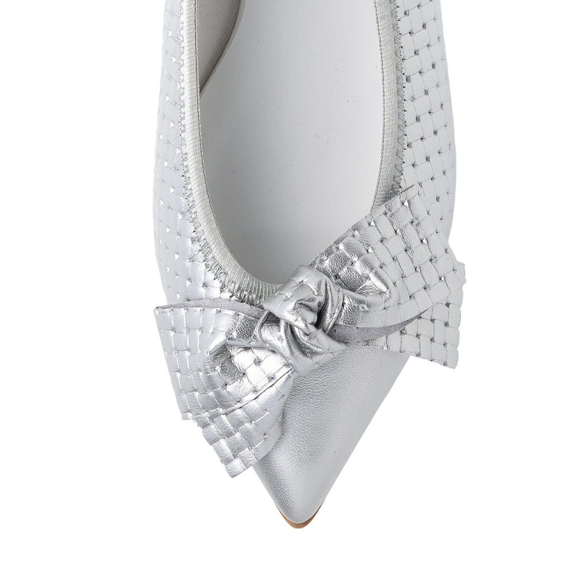 [4/9(wed)20:00～発売開始]Mathilde -Waterproof Mesh embossed Silver ウォータープルーフメッシュ シルバー kurun クルン kuruntokyo 入学式 卒業式 クルントウキョウ 疲れない 痛くない madeinjapan 日本製 本革 バレエシューズ フラットシューズ パンプス kurunTOKYO mdmバレエシューズwaterproof レインシューズ 小さいサイズ 大きいサイズ 26cm 21.5cm 26cm 25.5cm 25cm 22cm
