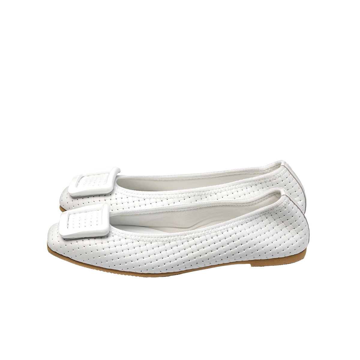 [4/9(wed)20:00～発売開始]Giselle -Waterproof Mesh embossed White ウォータープルーフメッシュ ホワイト kurun クルン kuruntokyo 入学式 卒業式 クルントウキョウ 疲れない 痛くない madeinjapan 日本製 本革 バレエシューズ フラットシューズ パンプス kurunTOKYO mdmバレエシューズwaterproof レインシューズ 小さいサイズ 大きいサイズ 26cm 21.5cm 26cm 25.5cm 25cm 22cm
