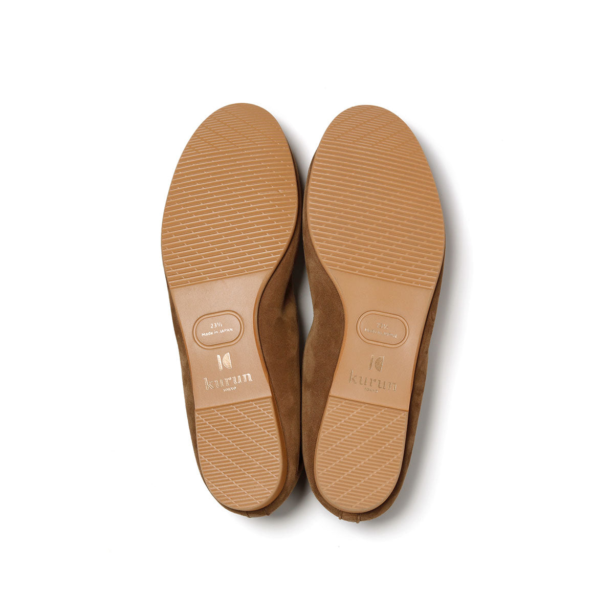 [期間限定 受注生産] -Suede Olive スエード オリーブ kurun クルン kuruntokyo 入学式 卒業式 クルントウキョウ 疲れない 痛くない madeinjapan 日本製 本革 バレエシューズ フラットシューズ パンプス kurunTOKYO mdmバレエシューズwaterproof レインシューズ 小さいサイズ 大きいサイズ 26cm 21.5cm 26cm 25.5cm 25cm 22cm