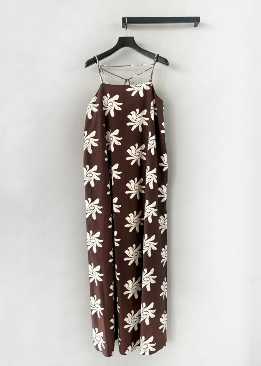 Sara mallika / SUNFLOWER PRINT CAMI DRESS