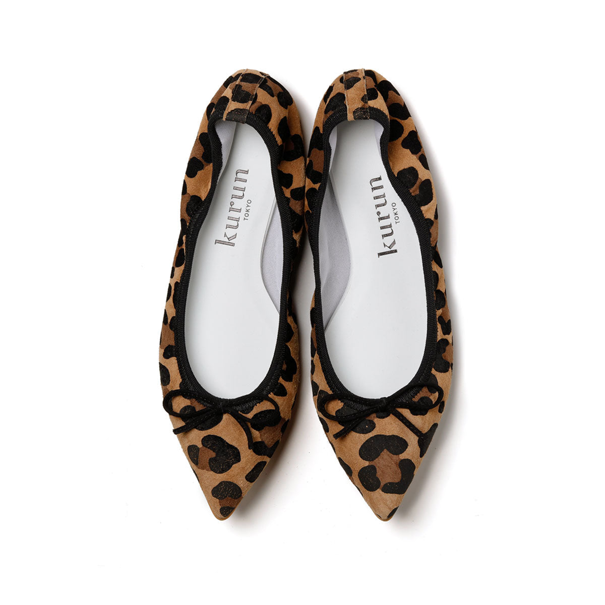 Mathilde -Leopardprint Camel ビッグレオパードプリント キャメル kurun クルン kuruntokyo 入学式 卒業式 クルントウキョウ 疲れない 痛くない madeinjapan 日本製 本革 バレエシューズ フラットシューズ パンプス kurunTOKYO mdmバレエシューズwaterproof レインシューズ 小さいサイズ 大きいサイズ 26cm 21.5cm 26cm 25.5cm 25cm 22cm