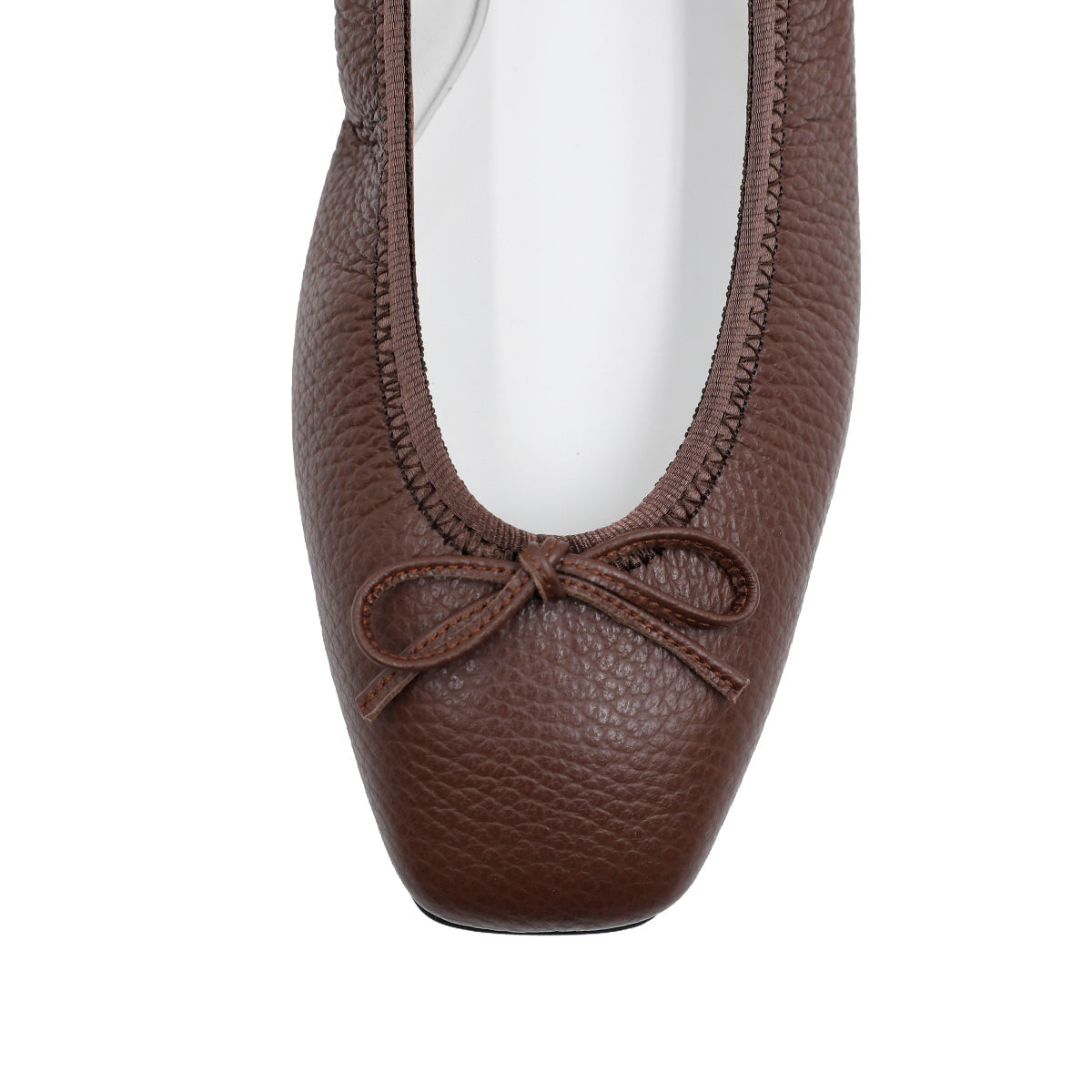Giselle -Waterproof Soft Shrink Brown ウォータープルーフ ソフトシュリンク ブラウン kurun クルン kuruntokyo 入学式 卒業式 クルントウキョウ 疲れない 痛くない madeinjapan 日本製 本革 バレエシューズ フラットシューズ パンプス kurunTOKYO mdmバレエシューズwaterproof レインシューズ 小さいサイズ 大きいサイズ 26cm 21.5cm 26cm 25.5cm 25cm 22cm