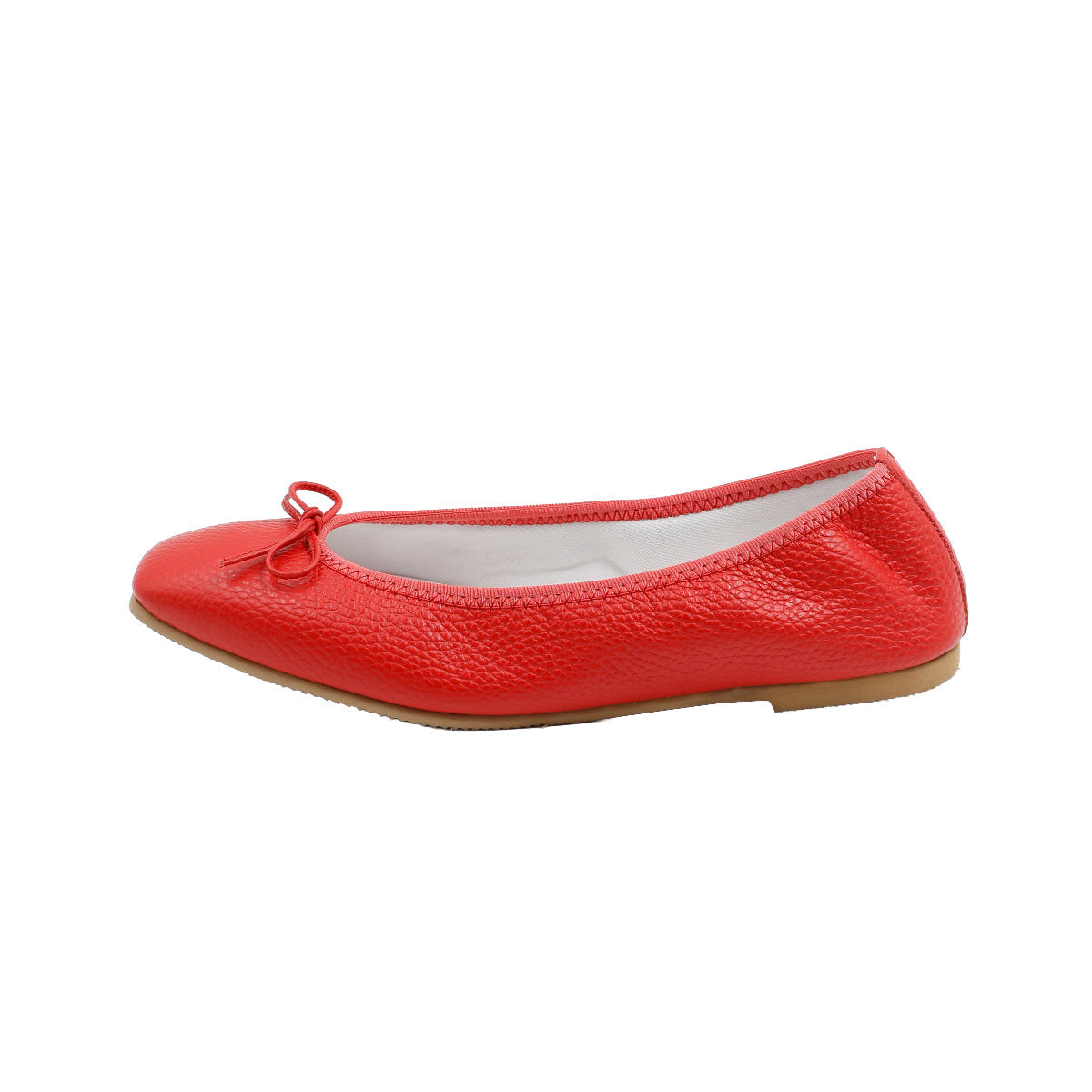 Giselle -Waterproof Soft Shrink Coral red ウォータープルーフ ソフトシュリンク コーラルレッド kurun クルン kuruntokyo 入学式 卒業式 クルントウキョウ 疲れない 痛くない madeinjapan 日本製 本革 バレエシューズ フラットシューズ パンプス kurunTOKYO mdmバレエシューズwaterproof レインシューズ 小さいサイズ 大きいサイズ 26cm 21.5cm 26cm 25.5cm 25cm 22cm