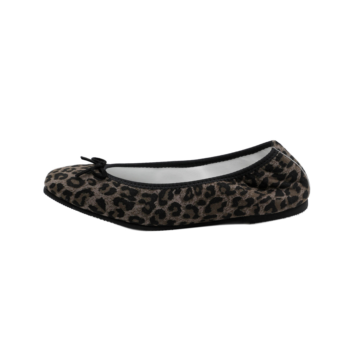 [9/16(wed)20:00～発売開始]Giselle -Waterproof Sheep Leopard print S Grayishkhaki ウォータープルーフシープレオパードプリントＳ グレイッシュカーキ kurun クルン kuruntokyo 入学式 卒業式 クルントウキョウ 疲れない 痛くない madeinjapan 日本製 本革 バレエシューズ フラットシューズ パンプス kurunTOKYO mdmバレエシューズwaterproof レインシューズ 小さいサイズ 大きいサイズ 26cm 21.5cm 26cm 25.5cm 25cm 22cm