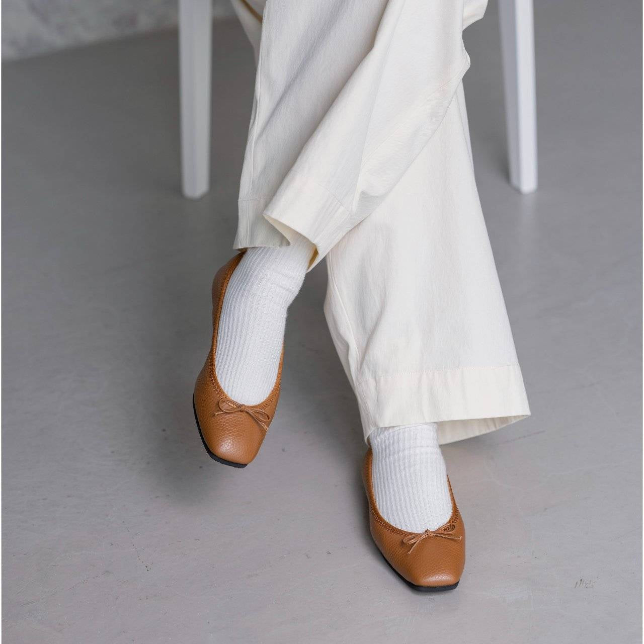 [9/3(wed)20:00～販売開始]Giselle -Waterproof Soft Shrink Camel ウォータープルーフ ソフトシュリンク キャメル kurun クルン kuruntokyo 入学式 卒業式 クルントウキョウ 疲れない 痛くない madeinjapan 日本製 本革 バレエシューズ フラットシューズ パンプス kurunTOKYO mdmバレエシューズwaterproof レインシューズ 小さいサイズ 大きいサイズ 26cm 21.5cm 26cm 25.5cm 25cm 22cm