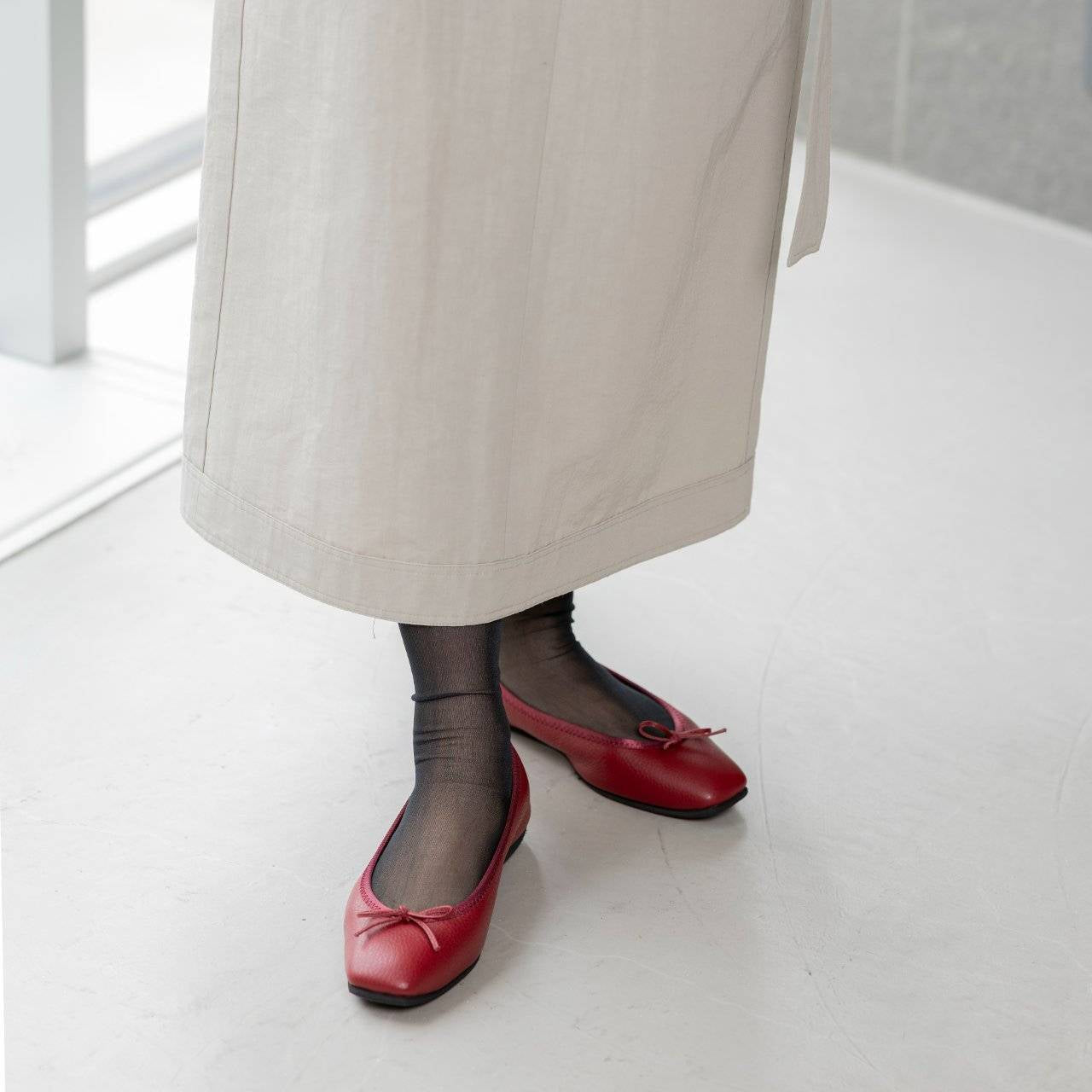 [9/3(wed)20:00～販売開始]Giselle -Waterproof Soft Shrink Bordeaux ウォータープルーフ ソフトシュリンク ボルドー kurun クルン kuruntokyo 入学式 卒業式 クルントウキョウ 疲れない 痛くない madeinjapan 日本製 本革 バレエシューズ フラットシューズ パンプス kurunTOKYO mdmバレエシューズwaterproof レインシューズ 小さいサイズ 大きいサイズ 26cm 21.5cm 26cm 25.5cm 25cm 22cm