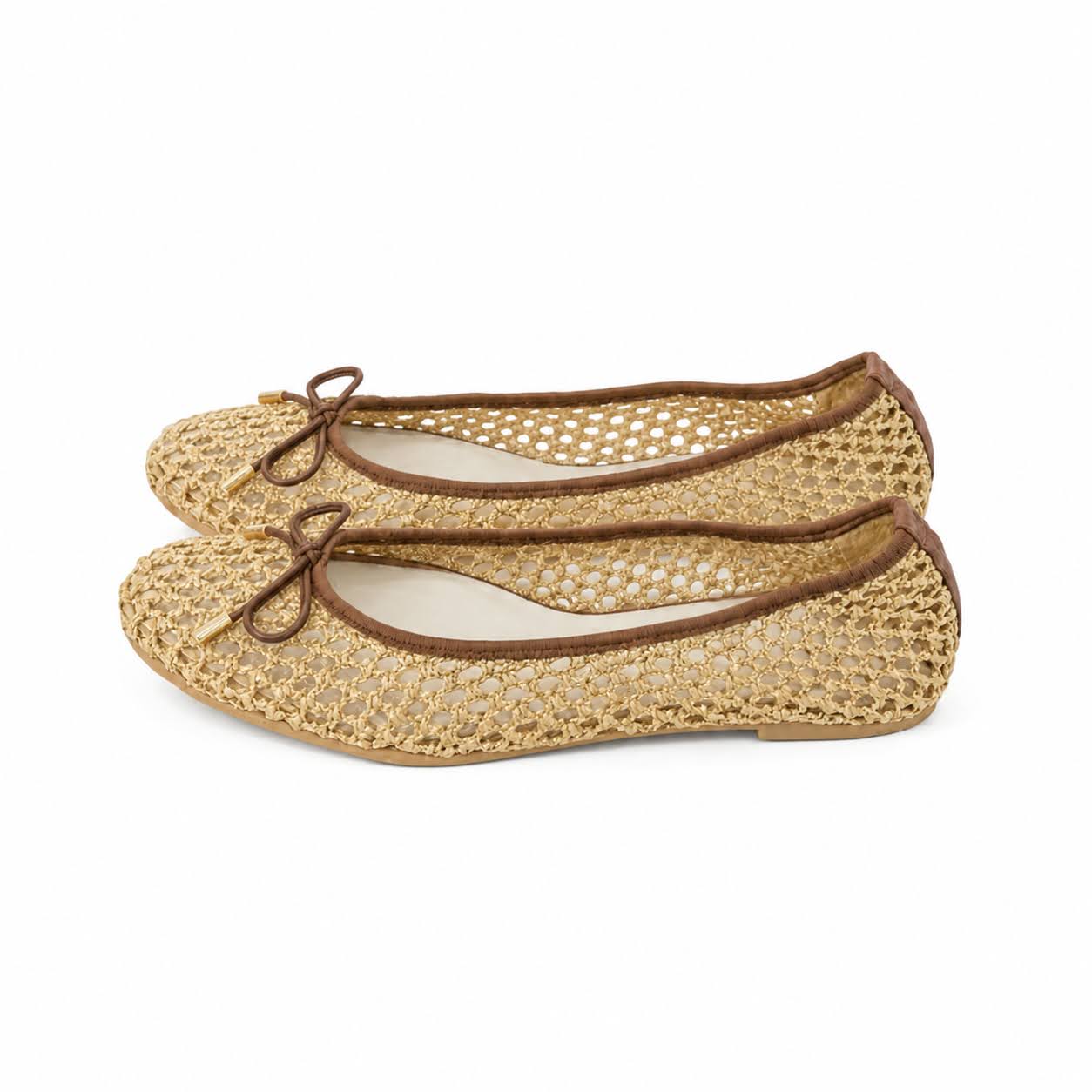 [7/8(wed)20:00～販売開始]Pauline -Mesh cloth Camel メッシュクロス キャメル kurun クルン kuruntokyo 入学式 卒業式 クルントウキョウ 疲れない 痛くない madeinjapan 日本製 本革 バレエシューズ フラットシューズ パンプス kurunTOKYO mdmバレエシューズwaterproof レインシューズ 小さいサイズ 大きいサイズ 26cm 21.5cm 26cm 25.5cm 25cm 22cm
