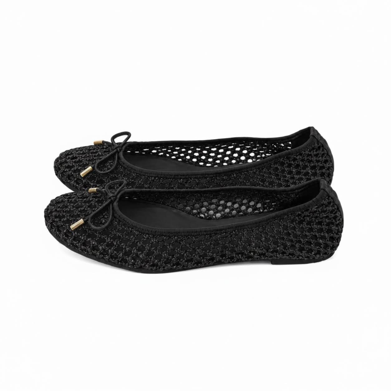 [7/8(wed)20:00～販売開始]Pauline -Mesh cloth Black メッシュクロス ブラック kurun クルン kuruntokyo 入学式 卒業式 クルントウキョウ 疲れない 痛くない madeinjapan 日本製 本革 バレエシューズ フラットシューズ パンプス kurunTOKYO mdmバレエシューズwaterproof レインシューズ 小さいサイズ 大きいサイズ 26cm 21.5cm 26cm 25.5cm 25cm 22cm