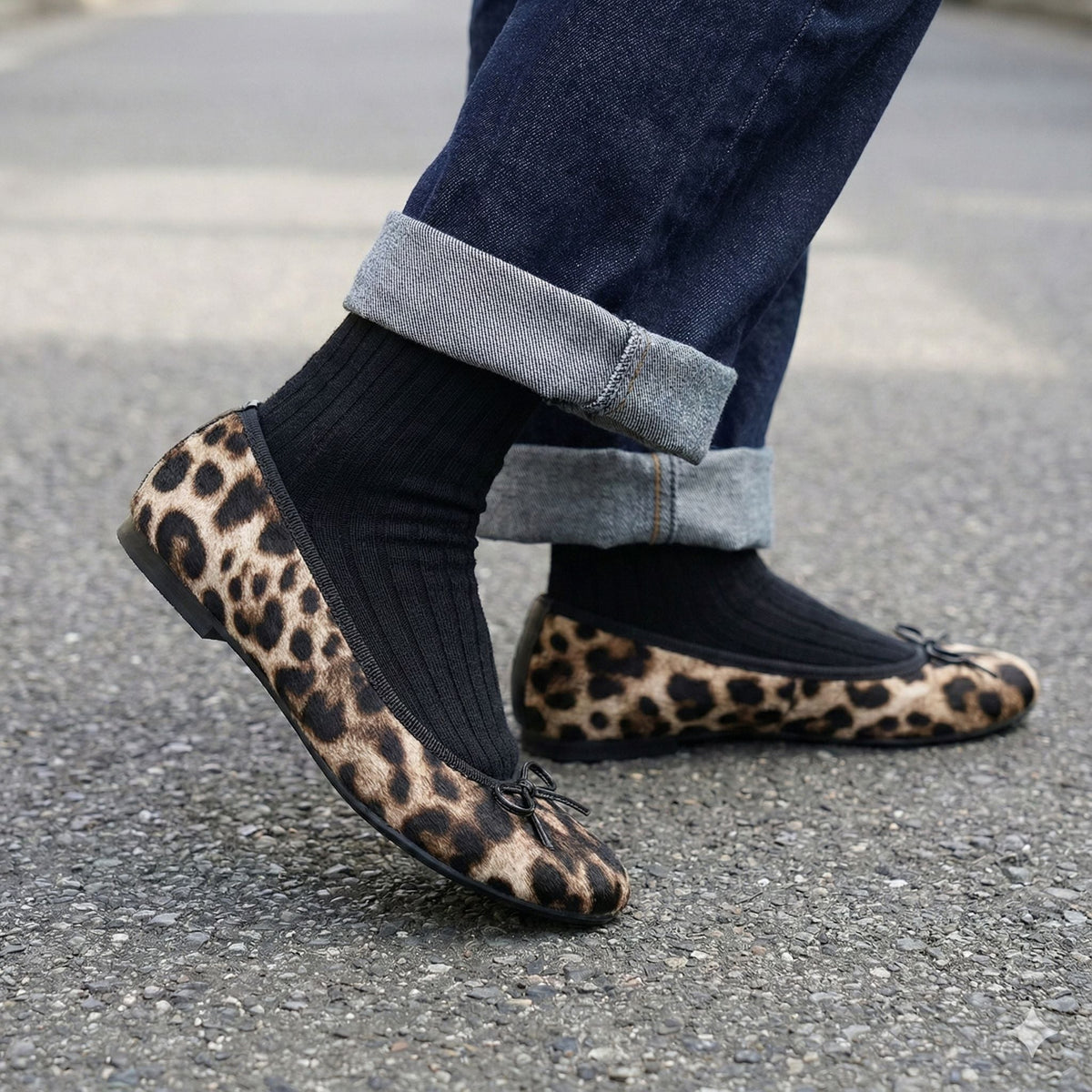 Pauline -Waterproof satin leopardprint Grege ウォータープルーフ サテンレオパードプリント グレージュ kurun クルン kuruntokyo 入学式 卒業式 クルントウキョウ 疲れない 痛くない madeinjapan 日本製 本革 バレエシューズ フラットシューズ パンプス kurunTOKYO mdmバレエシューズwaterproof レインシューズ 小さいサイズ 大きいサイズ 26cm 21.5cm 26cm 25.5cm 25cm 22cm