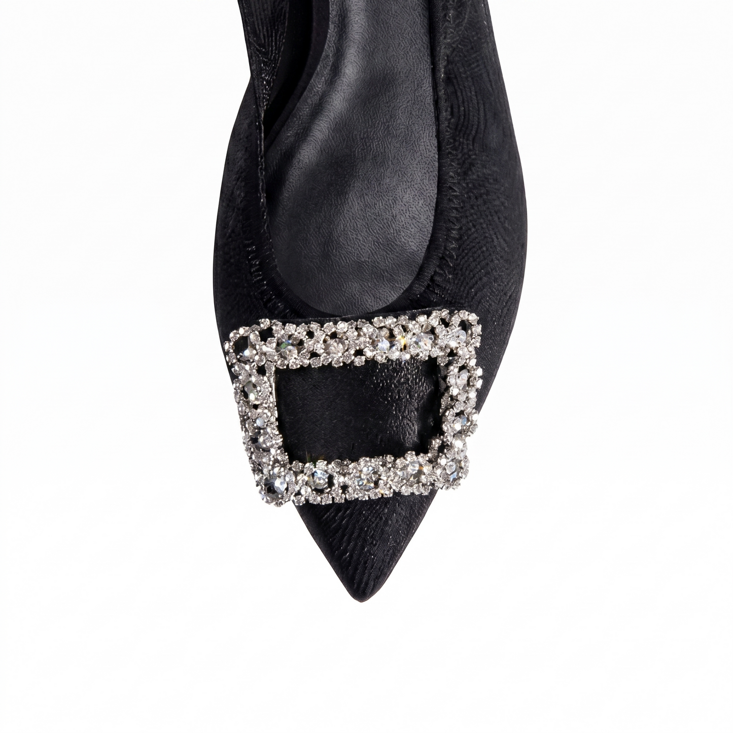Mathilde -Tulle cloth bijou Black チュールクロス ビジュー ブラック kurun クルン kuruntokyo 入学式 卒業式 クルントウキョウ 疲れない 痛くない madeinjapan 日本製 本革 バレエシューズ フラットシューズ パンプス kurunTOKYO mdmバレエシューズwaterproof レインシューズ 小さいサイズ 大きいサイズ 26cm 21.5cm 26cm 25.5cm 25cm 22cm