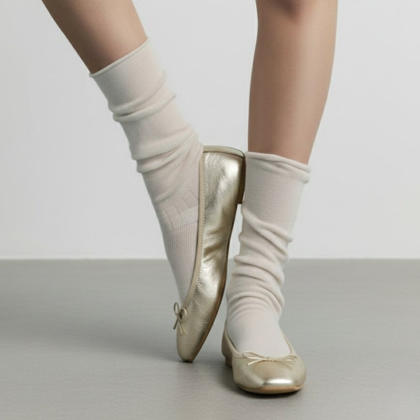 Giselle -Foil ChampagneGold フォイル シャンパンゴールド kurun クルン kuruntokyo 入学式 卒業式 クルントウキョウ 疲れない 痛くない madeinjapan 日本製 本革 バレエシューズ フラットシューズ パンプス kurunTOKYO mdmバレエシューズwaterproof レインシューズ 小さいサイズ 大きいサイズ 26cm 21.5cm 26cm 25.5cm 25cm 22cm