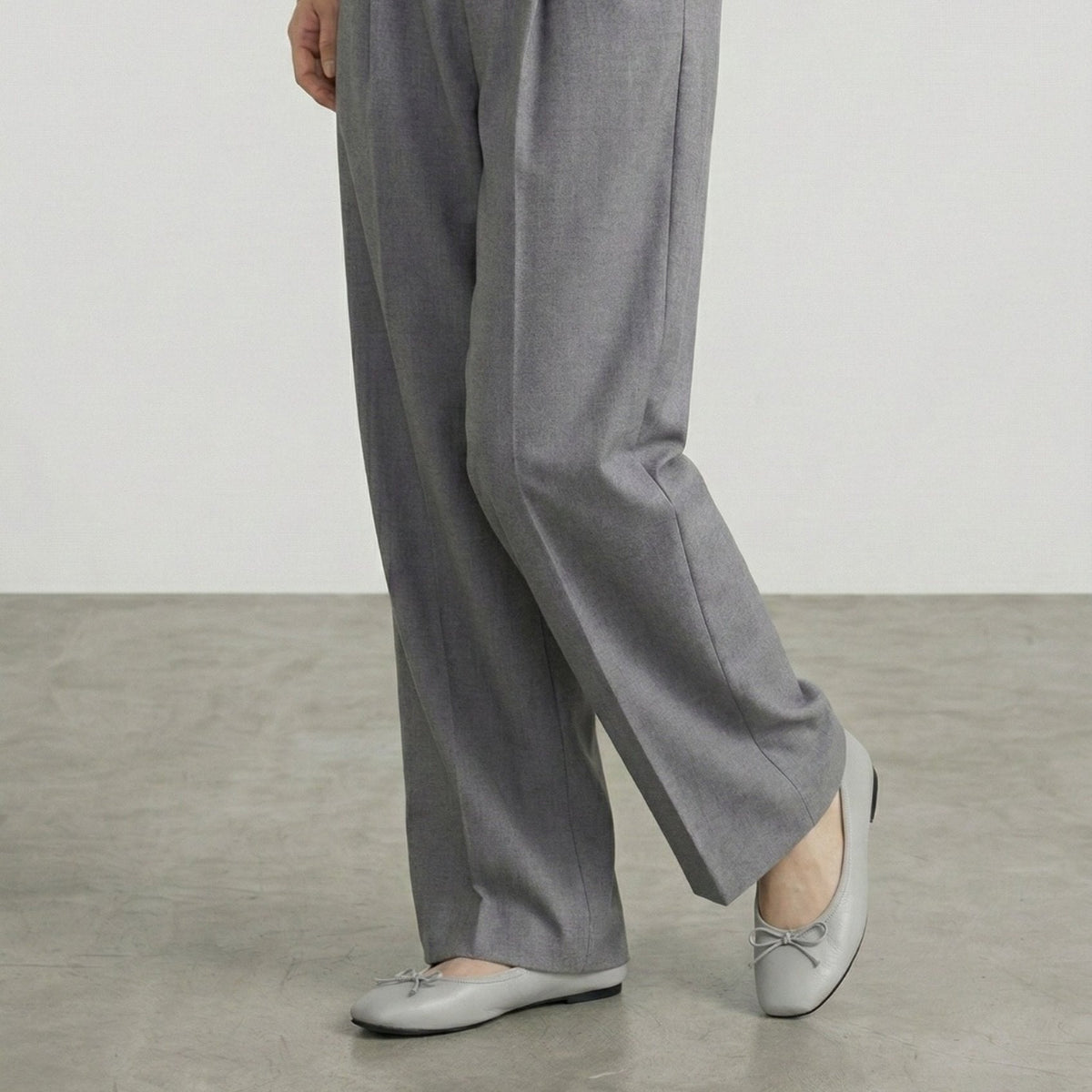 Giselle -Waterproof Soft Shrink Ice gray ウォータープルーフ ソフトシュリンク アイスグレー kurun クルン kuruntokyo 入学式 卒業式 クルントウキョウ 疲れない 痛くない madeinjapan 日本製 本革 バレエシューズ フラットシューズ パンプス kurunTOKYO mdmバレエシューズwaterproof レインシューズ 小さいサイズ 大きいサイズ 26cm 21.5cm 26cm 25.5cm 25cm 22cm