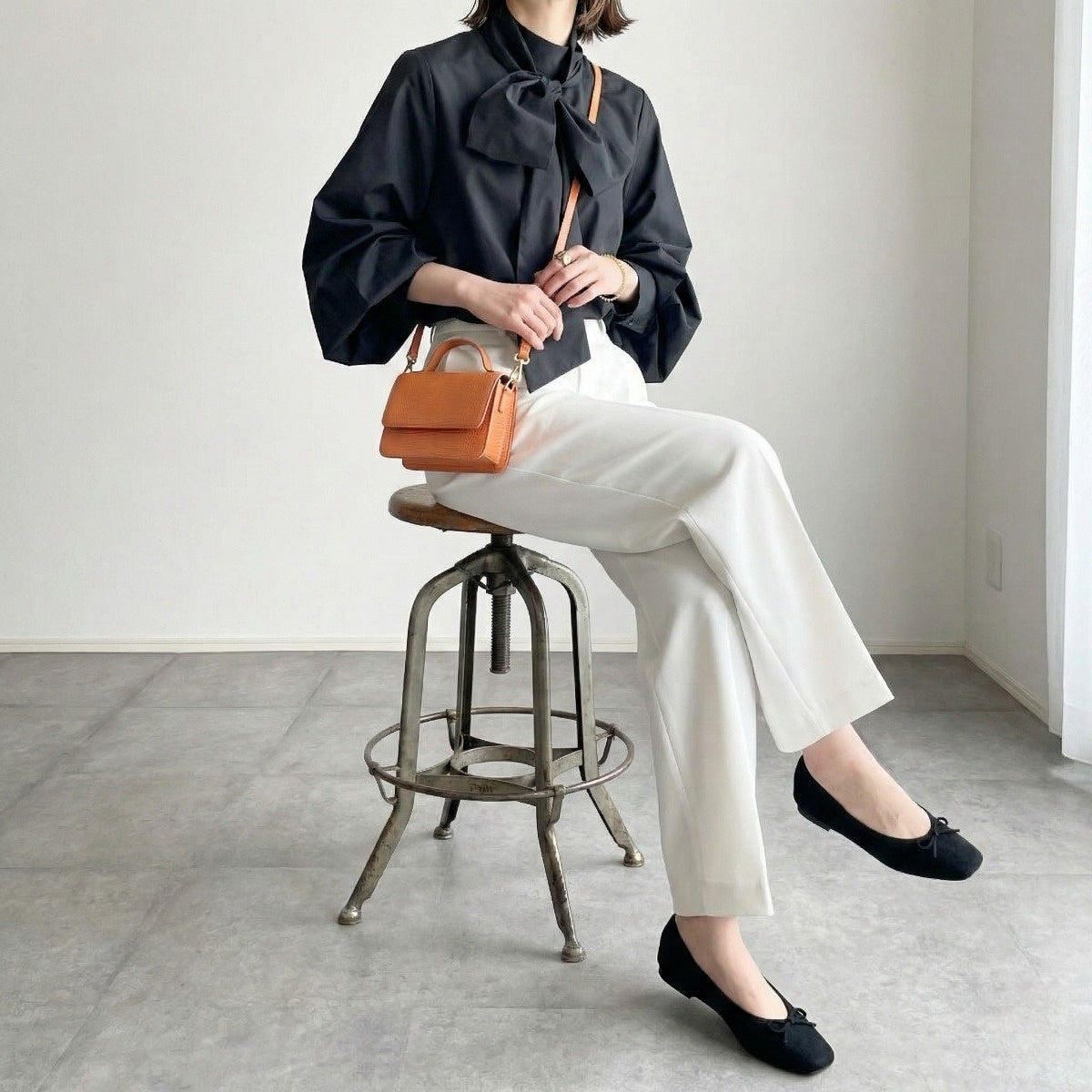 Giselle -Waterproof Suede Black ウォータープルーフスエード ブラック kurun クルン kuruntokyo 入学式 卒業式 クルントウキョウ 疲れない 痛くない madeinjapan 日本製 本革 バレエシューズ フラットシューズ パンプス kurunTOKYO mdmバレエシューズwaterproof レインシューズ 小さいサイズ 大きいサイズ 26cm 21.5cm 26cm 25.5cm 25cm 22cm