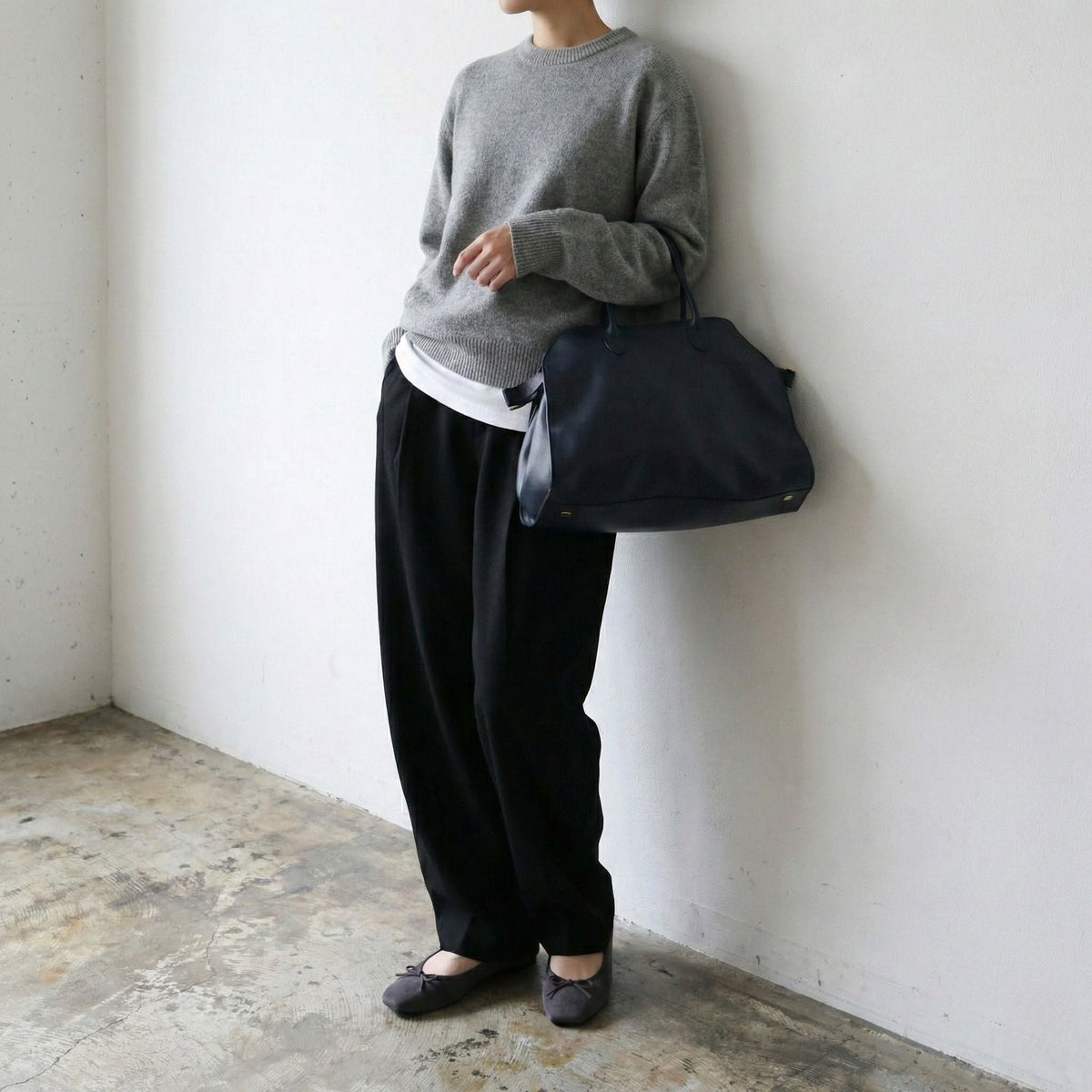 Giselle -Waterproof Suede Darkgray ウォータープルーフ スエード ダークグレー kurun クルン kuruntokyo 入学式 卒業式 クルントウキョウ 疲れない 痛くない madeinjapan 日本製 本革 バレエシューズ フラットシューズ パンプス kurunTOKYO mdmバレエシューズwaterproof レインシューズ 小さいサイズ 大きいサイズ 26cm 21.5cm 26cm 25.5cm 25cm 22cm