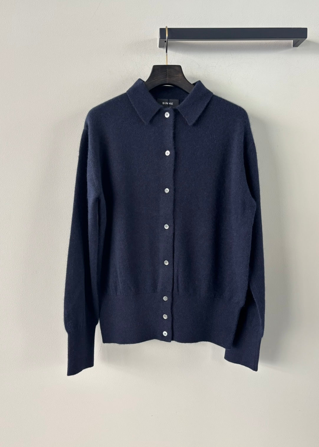 SINME/ポロニットカーディガン